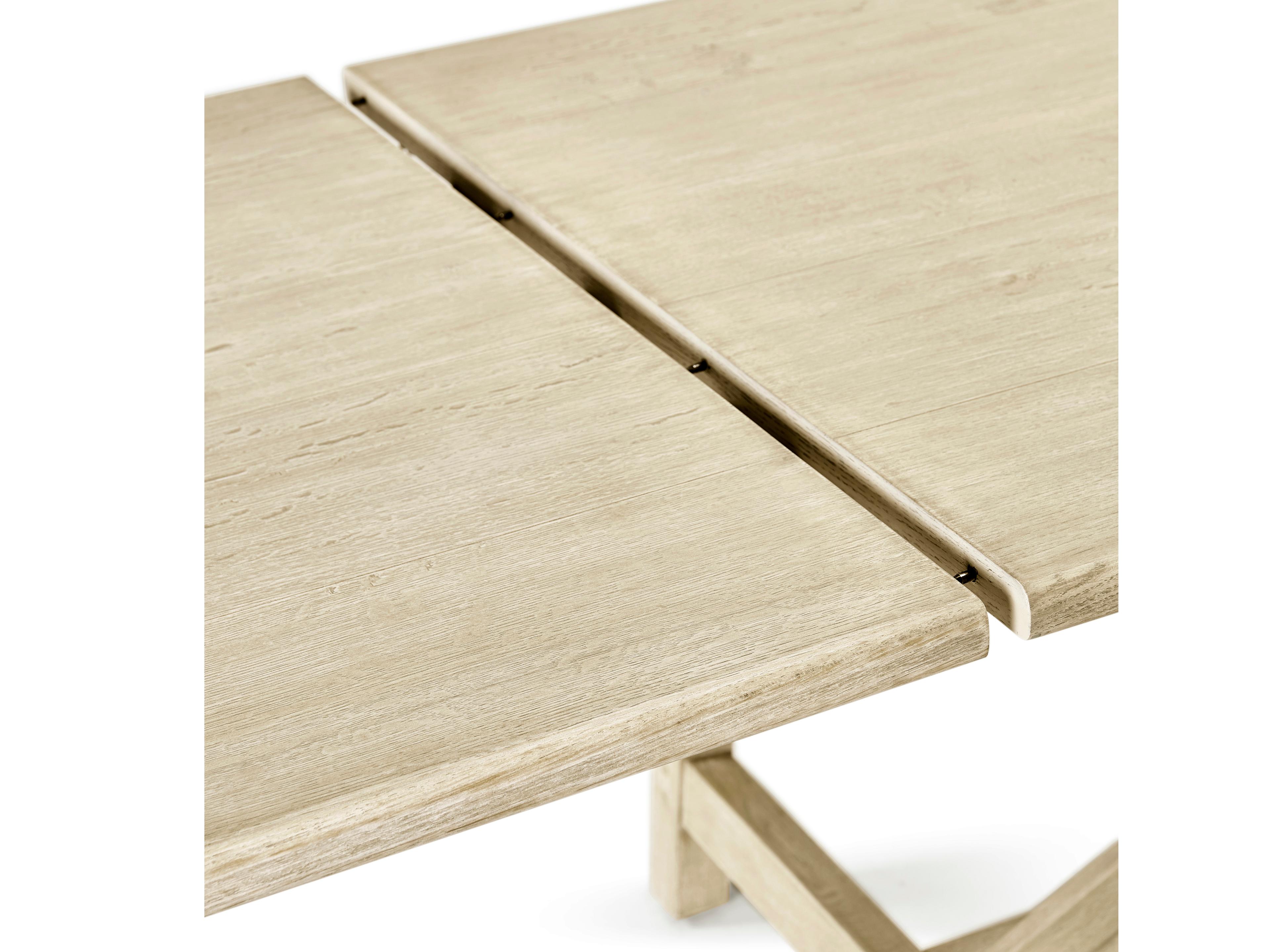 Jonathan Charles Timeless Rectangular Wood Stripped Oak Dining Table