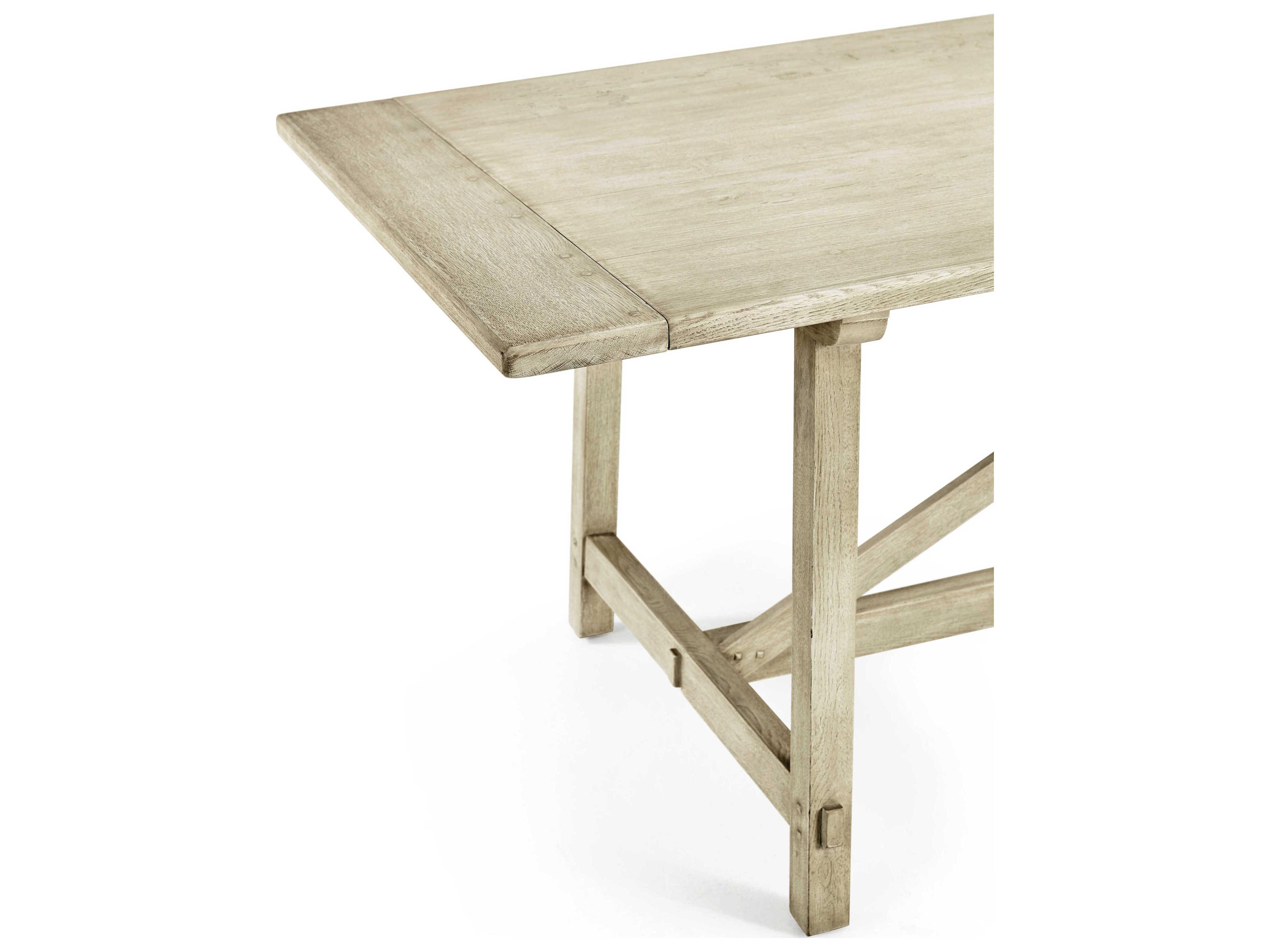 Jonathan Charles Timeless Rectangular Wood Stripped Oak Dining Table