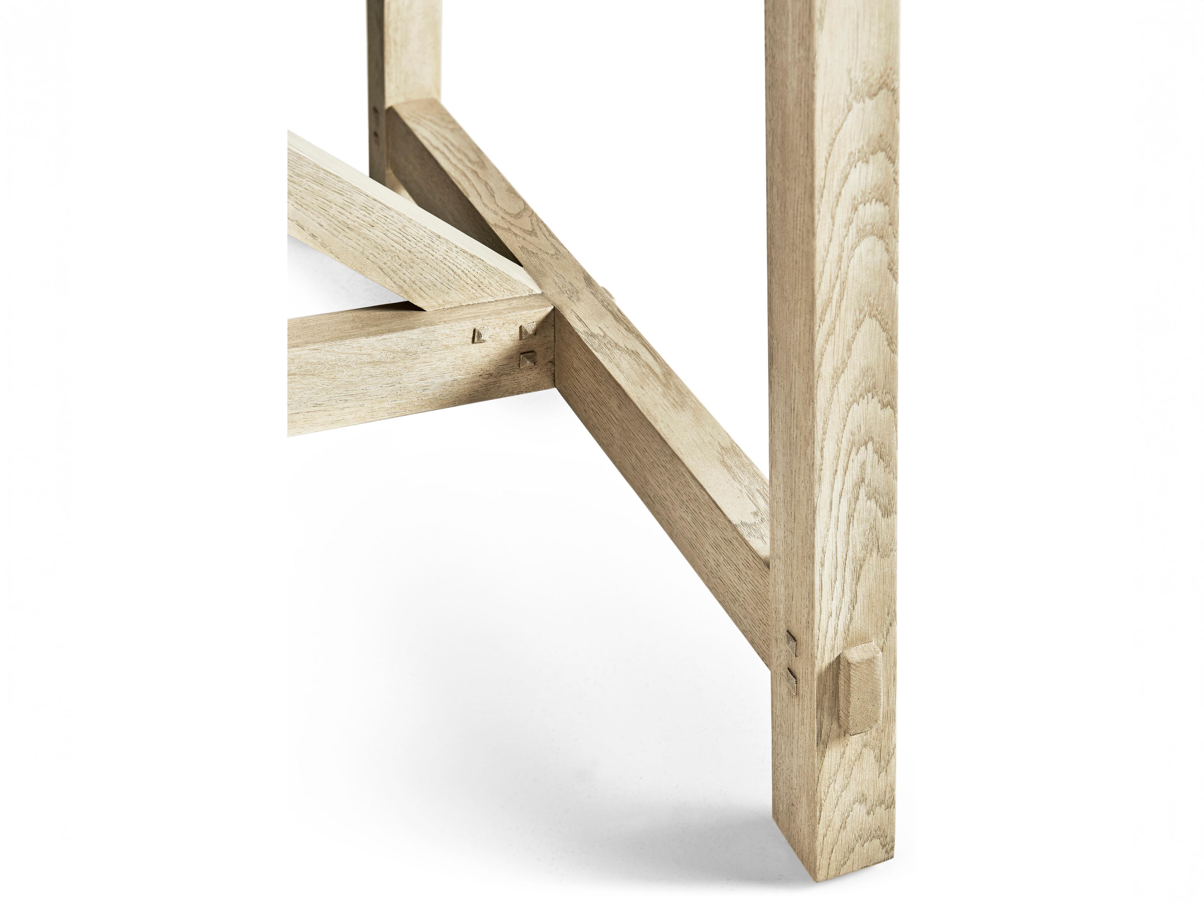 Jonathan Charles Timeless Rectangular Wood Stripped Oak Dining Table