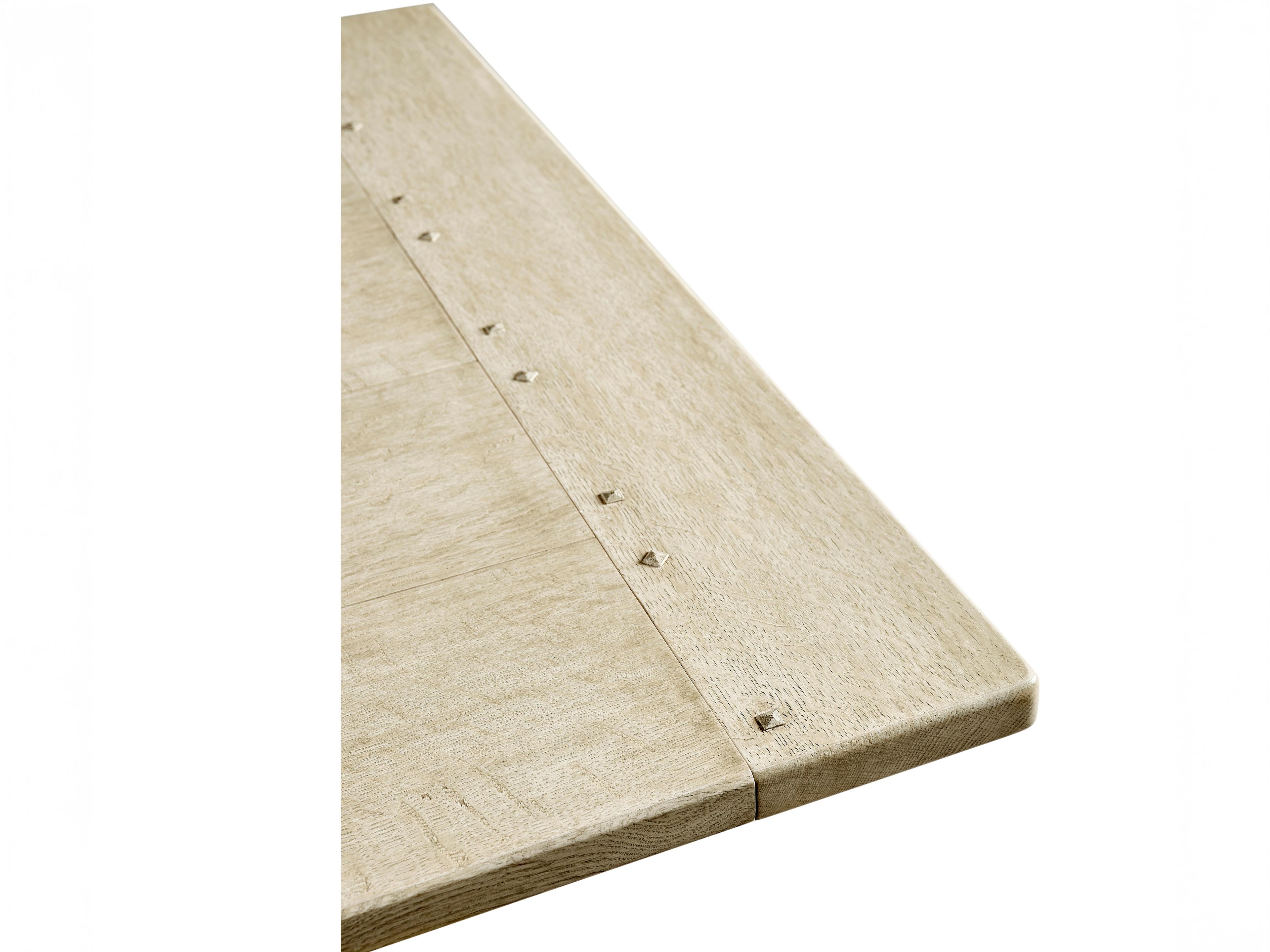 Jonathan Charles Timeless Rectangular Wood Stripped Oak Dining Table