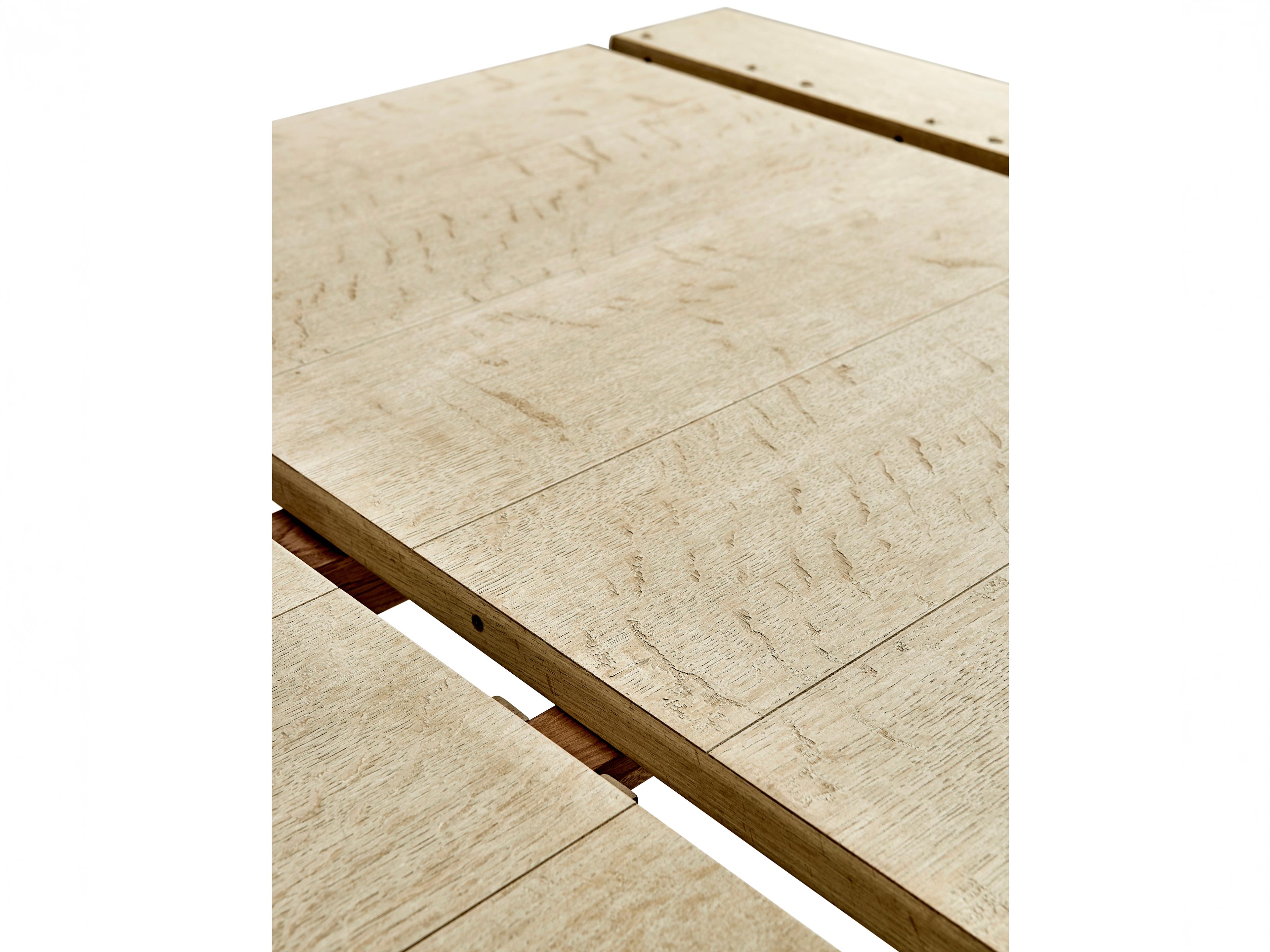 Jonathan Charles Timeless Rectangular Wood Stripped Oak Dining Table