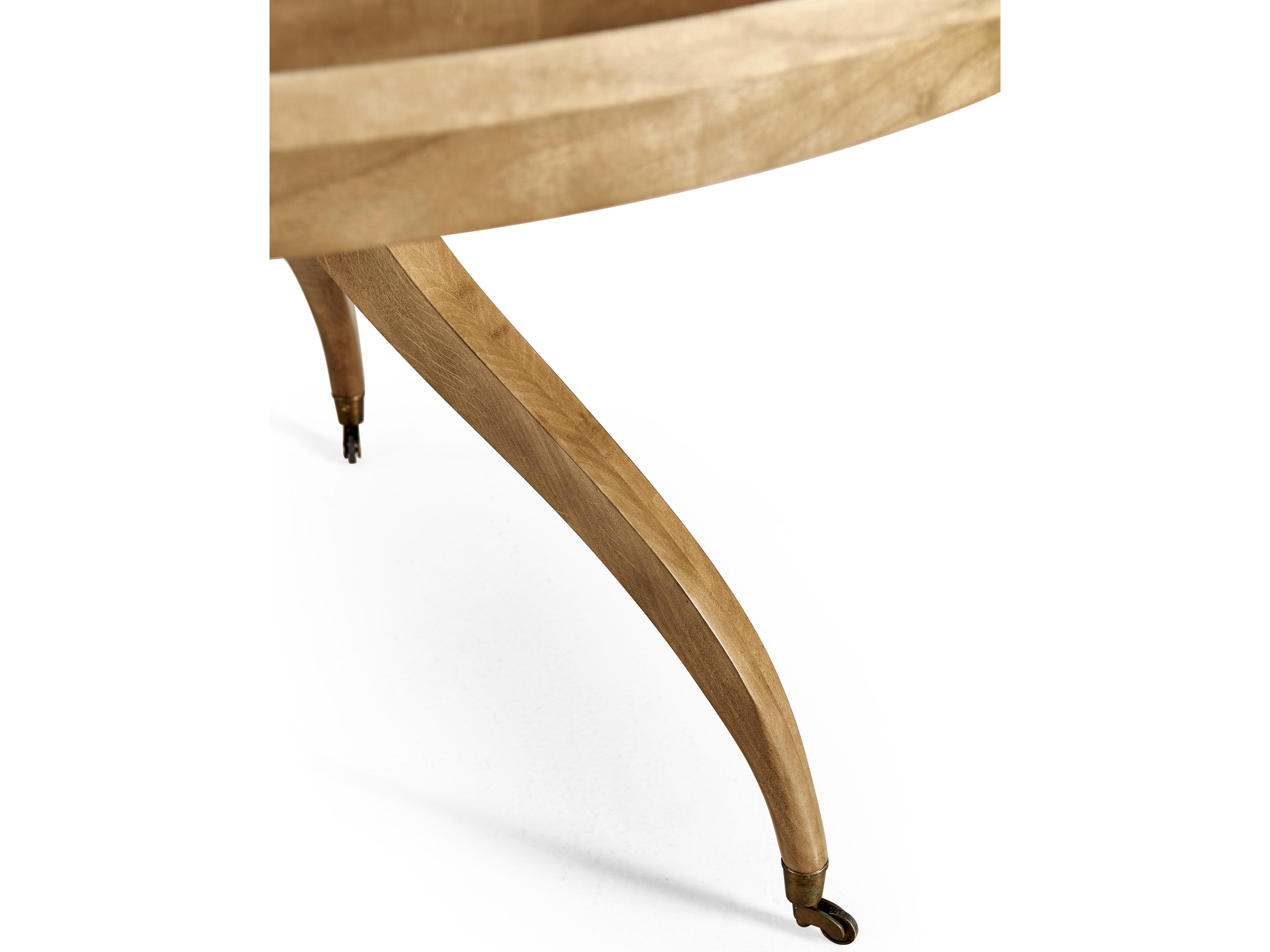 Jonathan Charles Timeless Round Wood Sun Bleached Cherry Dining Table