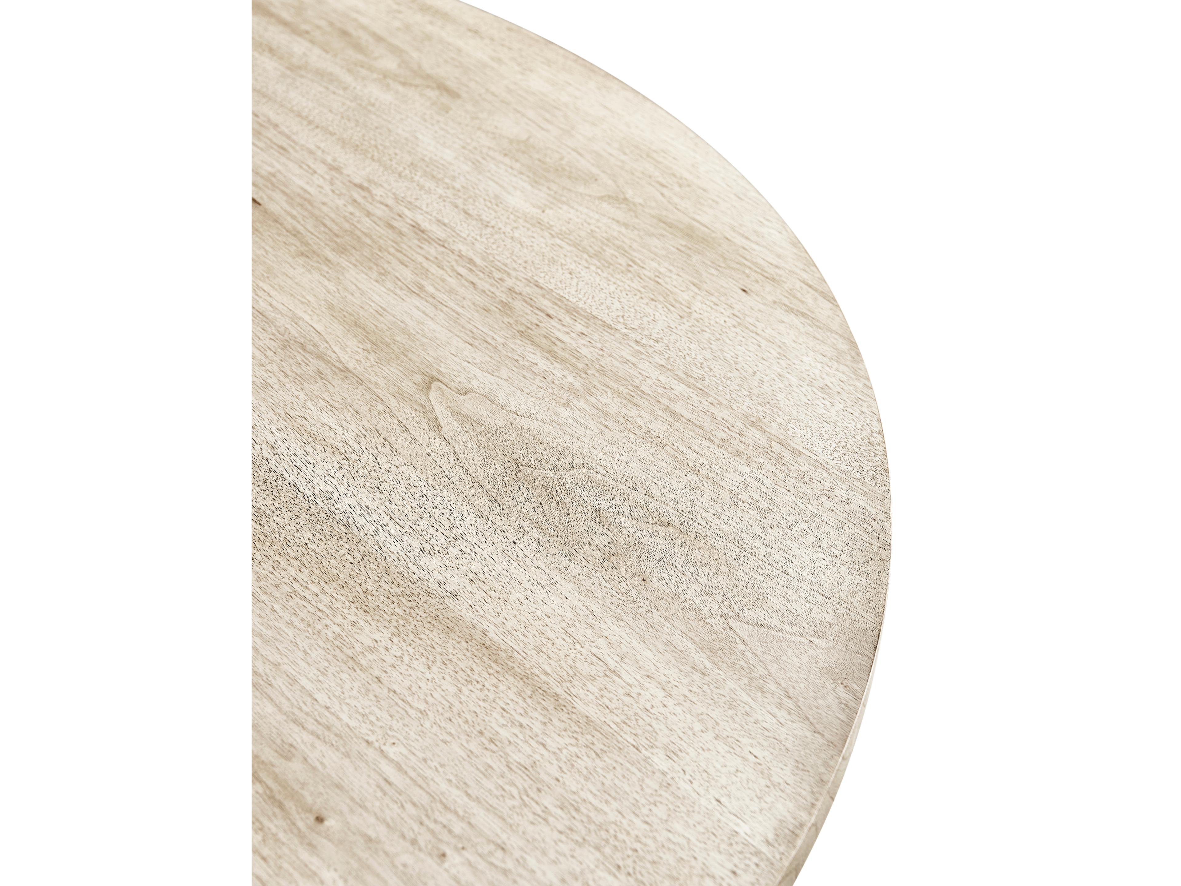 Jonathan Charles Timeless Rectangular Wood Bleached Walnut Dining Table