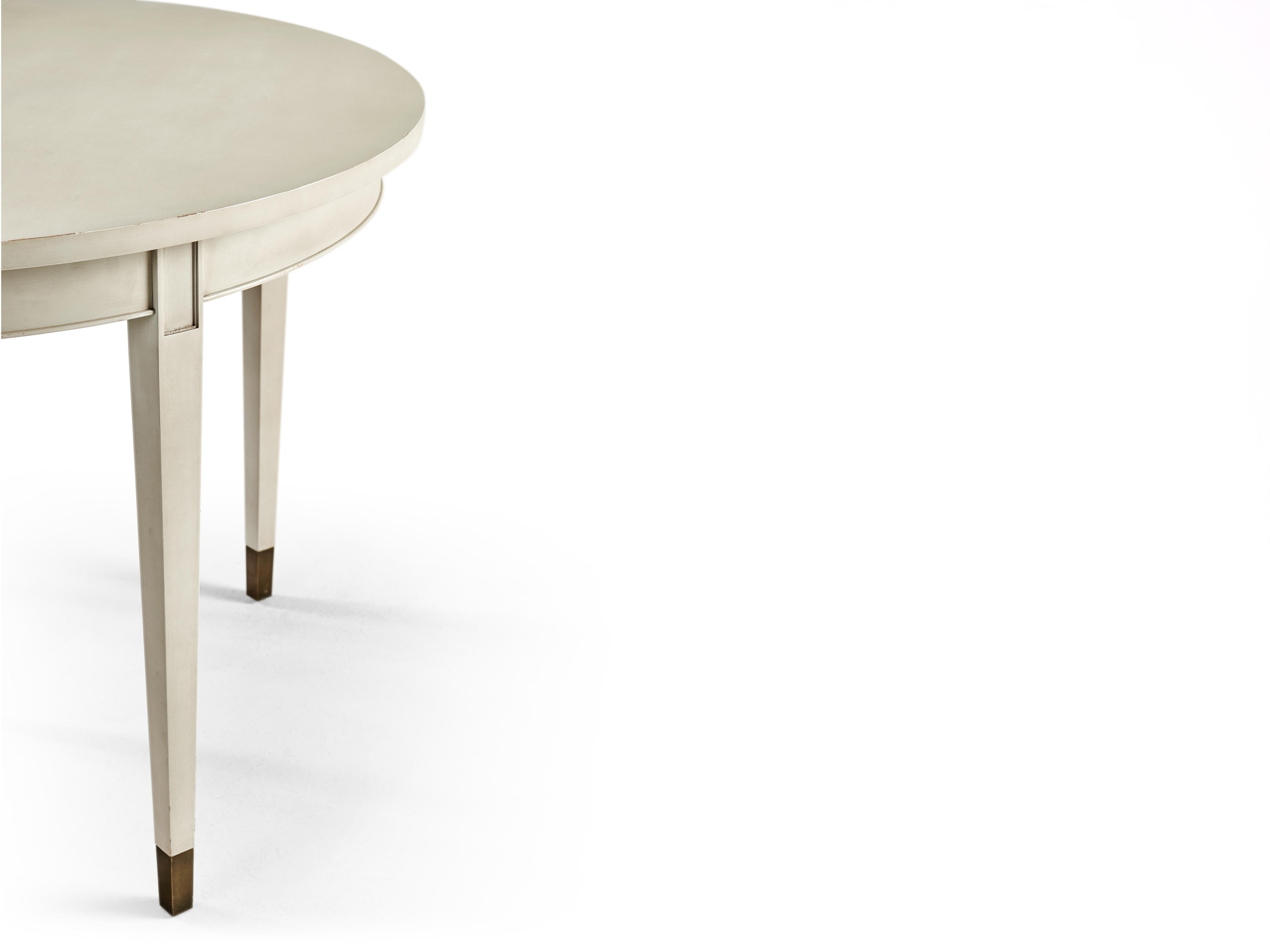 Jonathan Charles Timeless Round Wood London Mist Dining Table