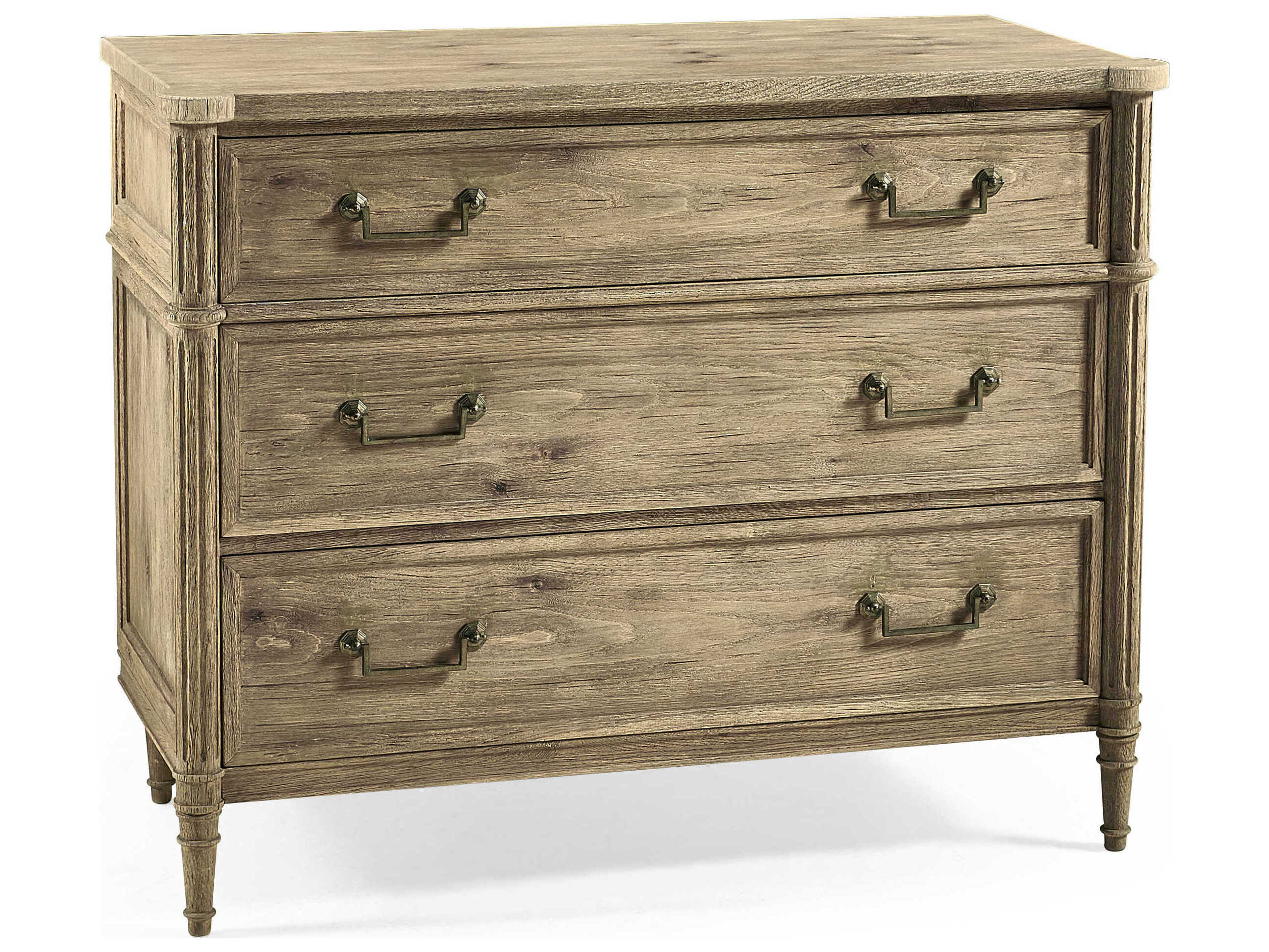 Jonathan Charles Timeless 3-Drawers Chestnut Wood Dresser
