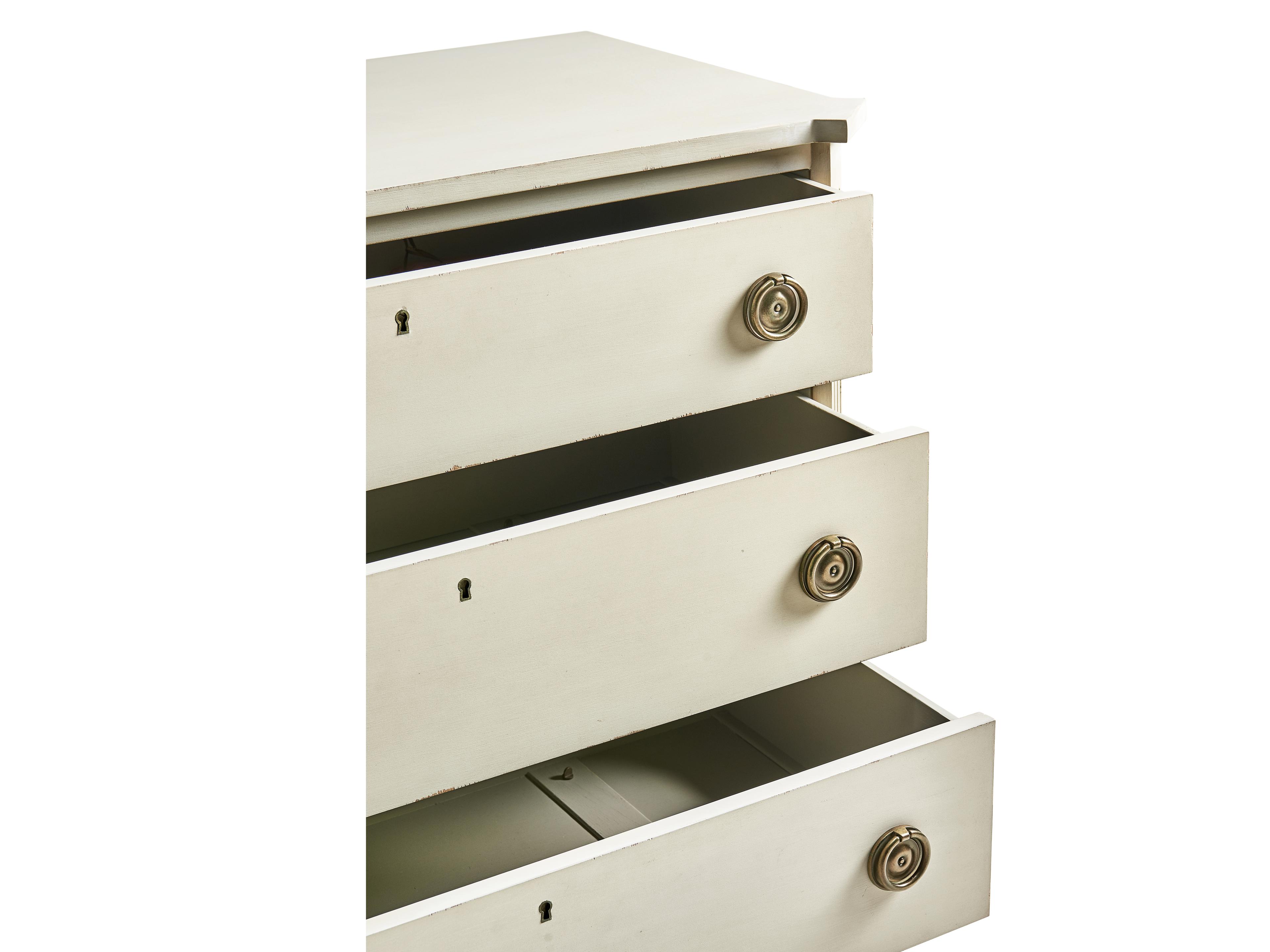 Jonathan Charles Timeless 3-Drawers White Oak Wood Dresser