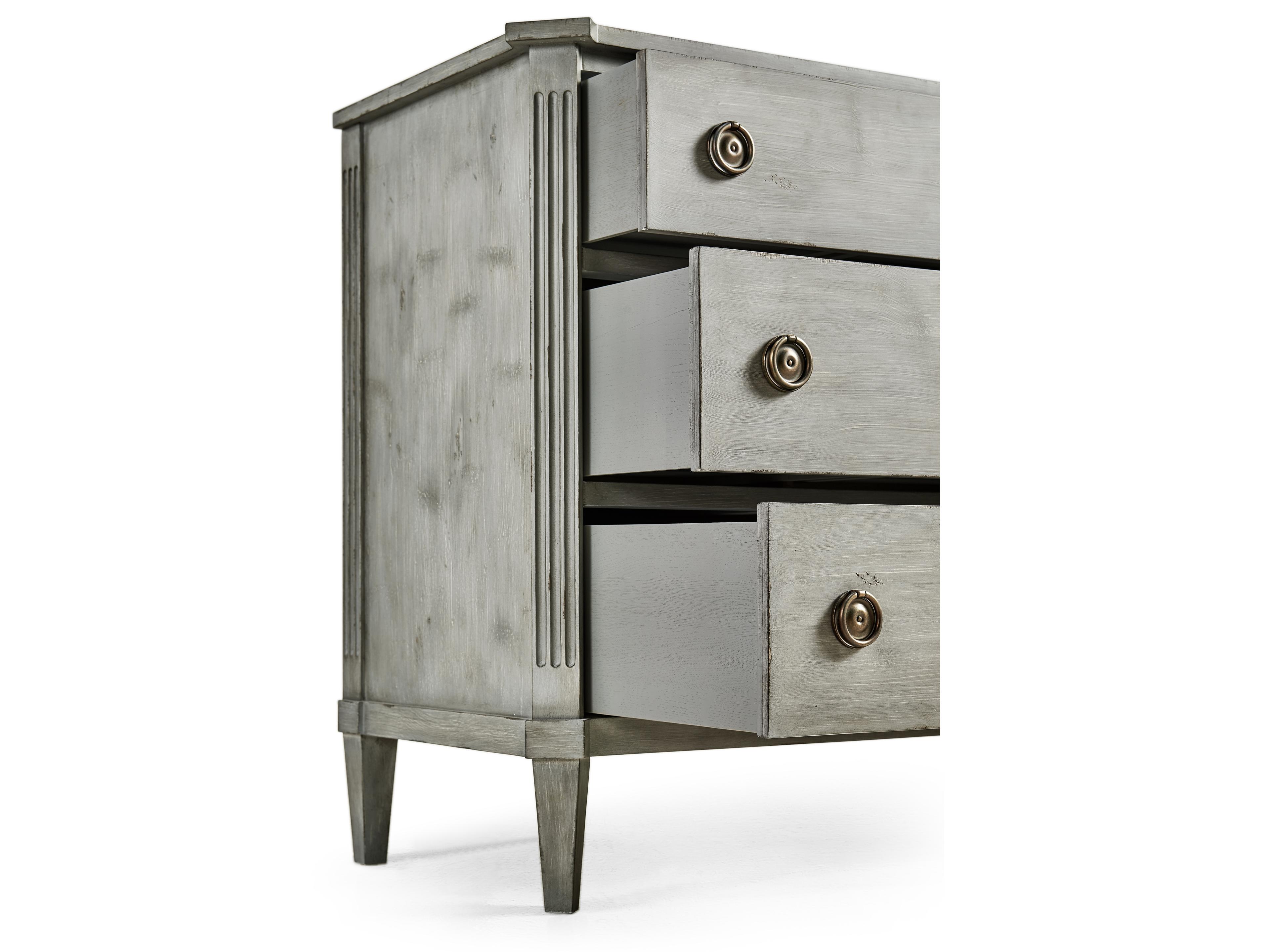 Jonathan Charles Timeless 3-Drawers Acacia Wood Dresser