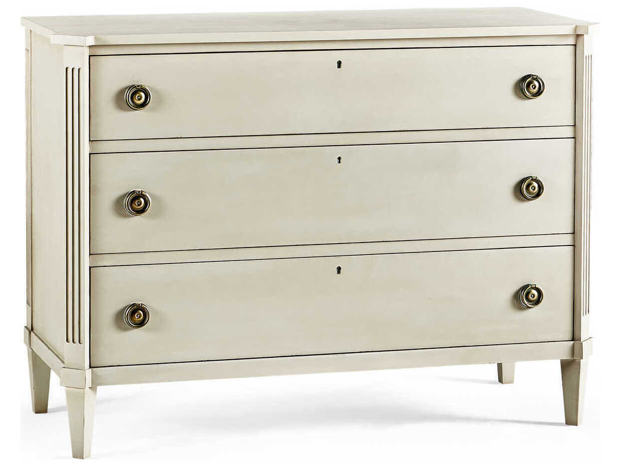 Jonathan Charles Timeless 3-Drawers White Oak Wood Dresser