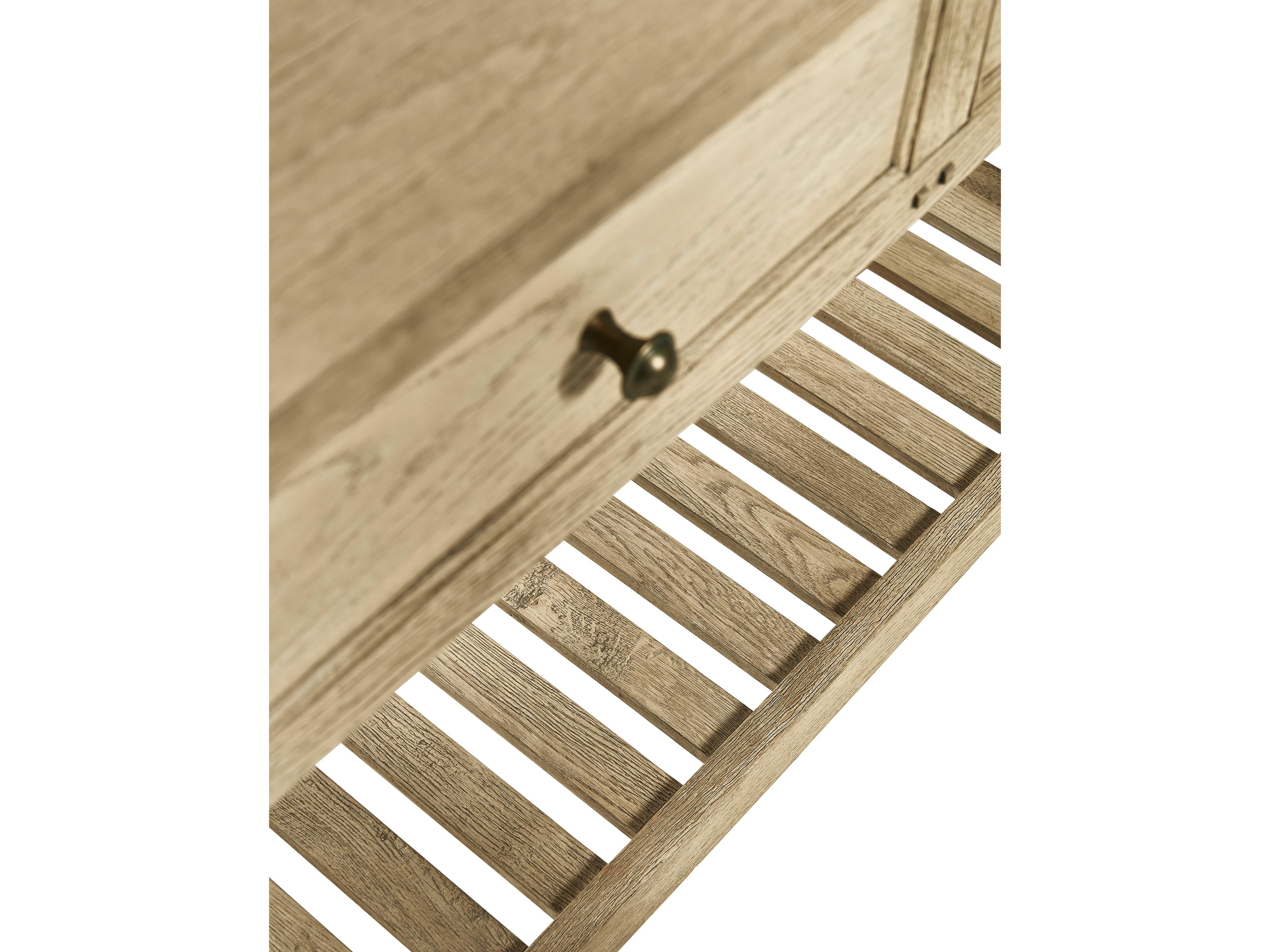 Jonathan Charles Timeless Rectangular Wood Bleached Chestnut Console Table