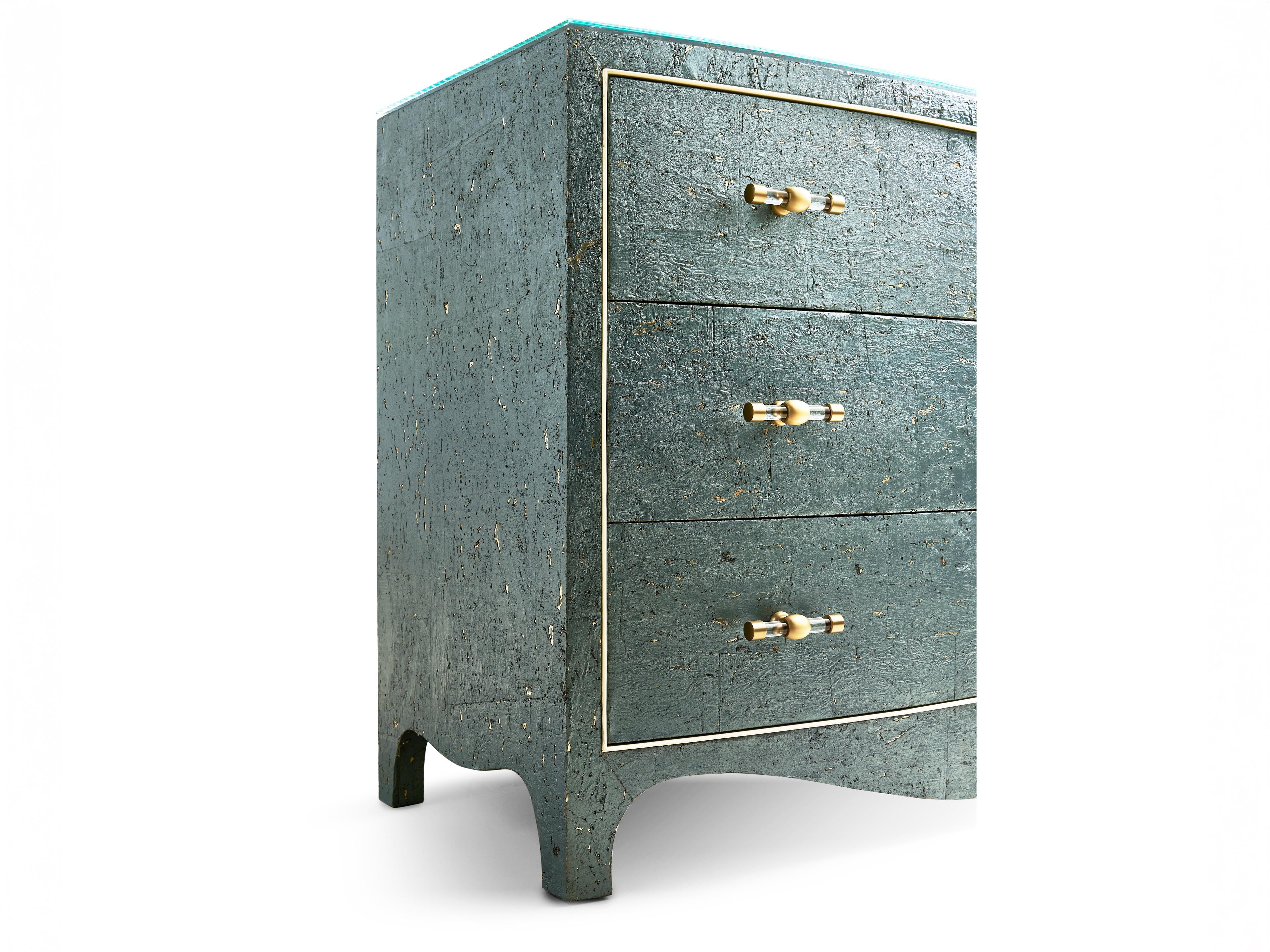 Jonathan Charles Water 3-Drawers Beech Wood Dresser