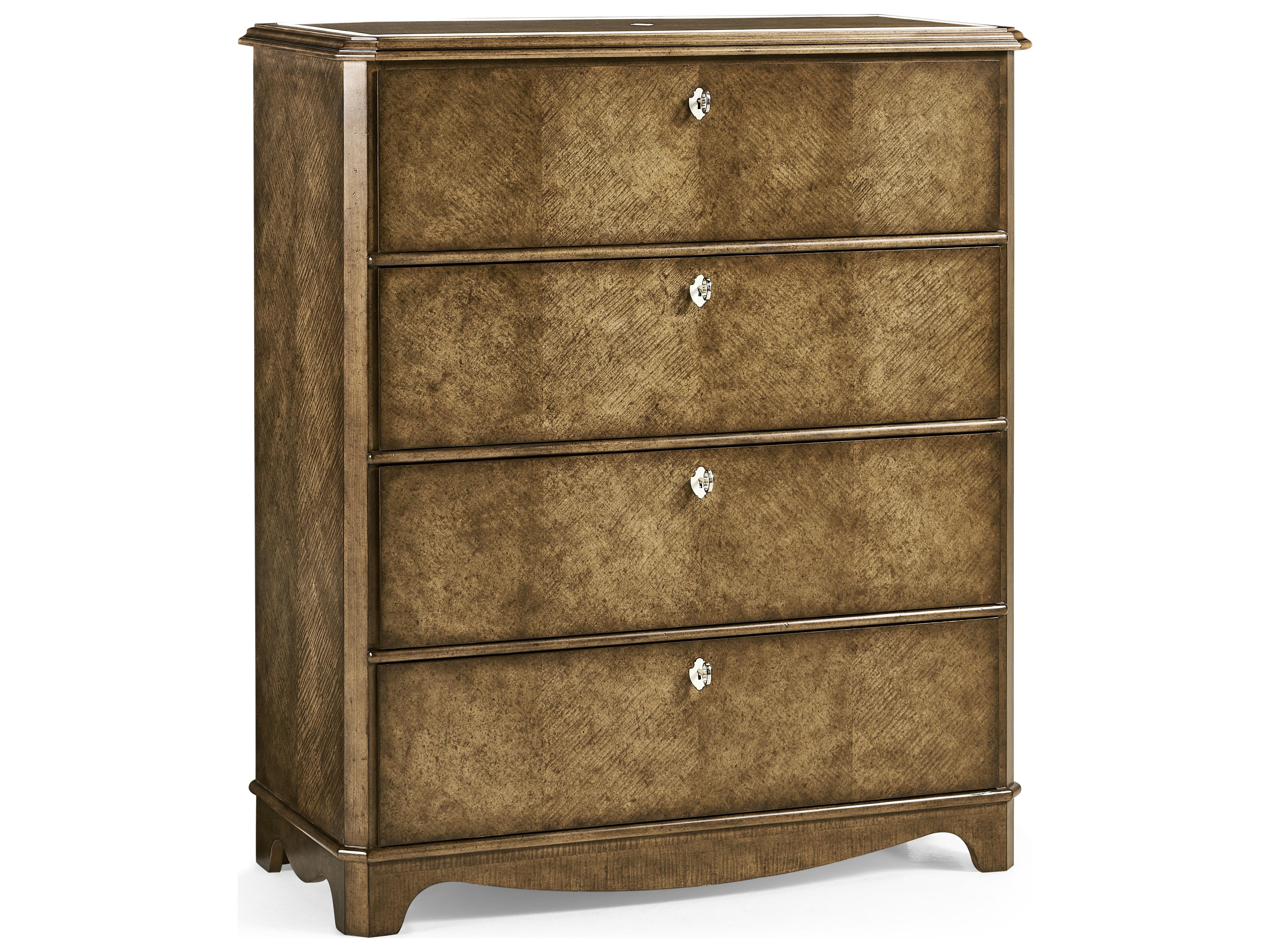 Jonathan Charles Jc Traditional 4-Drawers Maple Wood Double Dresser