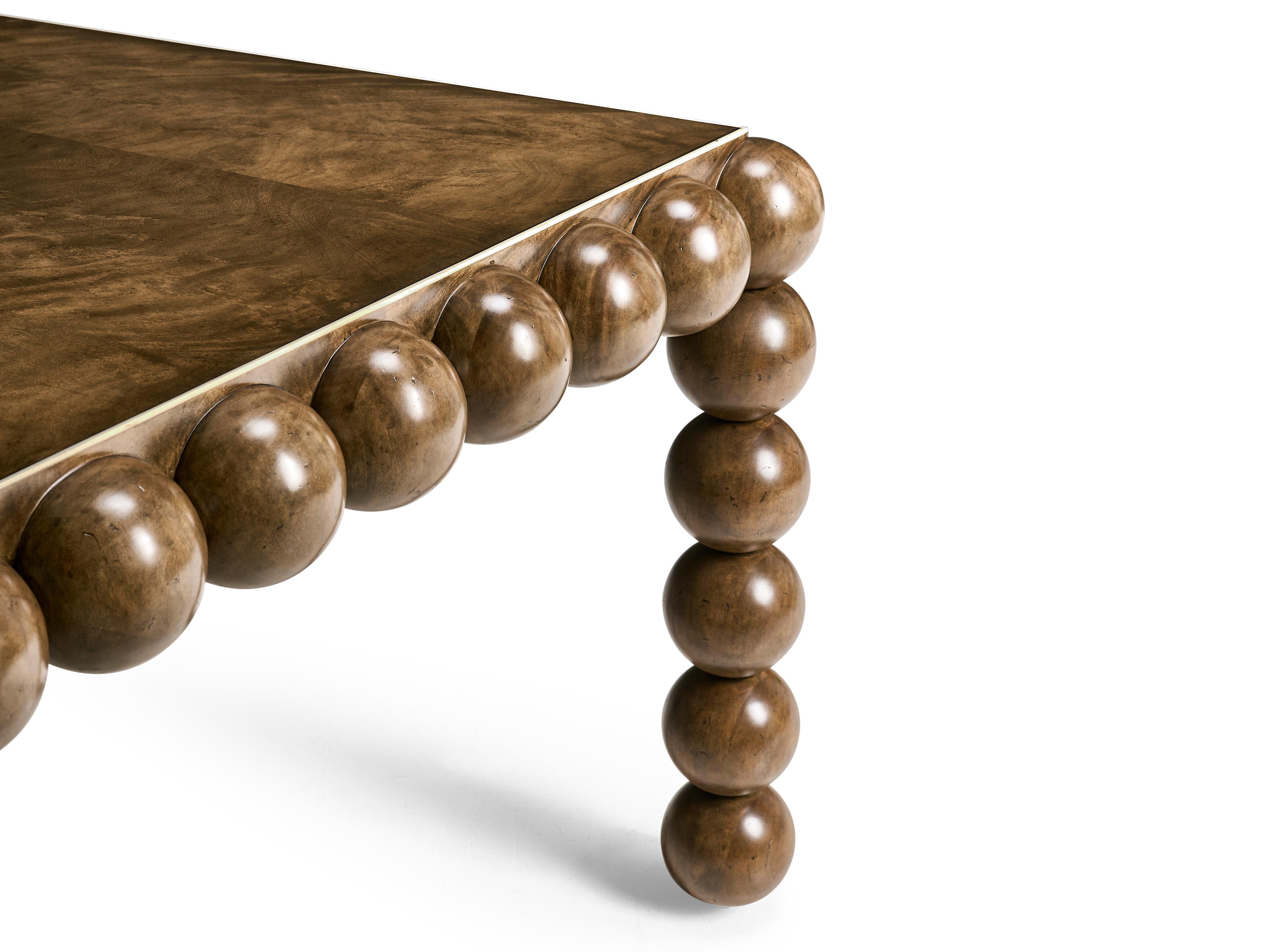 Jonathan Charles Jc Modern Rectangular Wood Brown Mahogany Dining Table