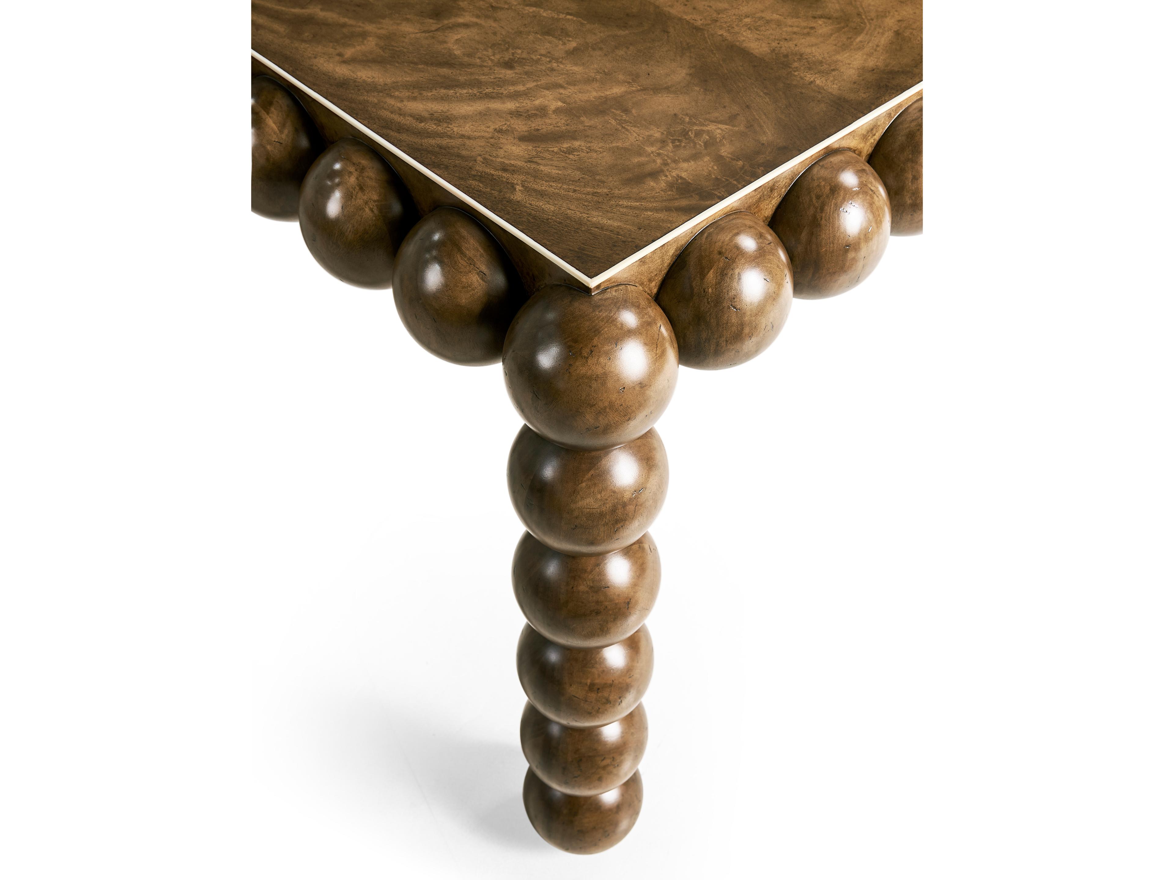 Jonathan Charles Jc Modern Rectangular Wood Brown Mahogany Dining Table