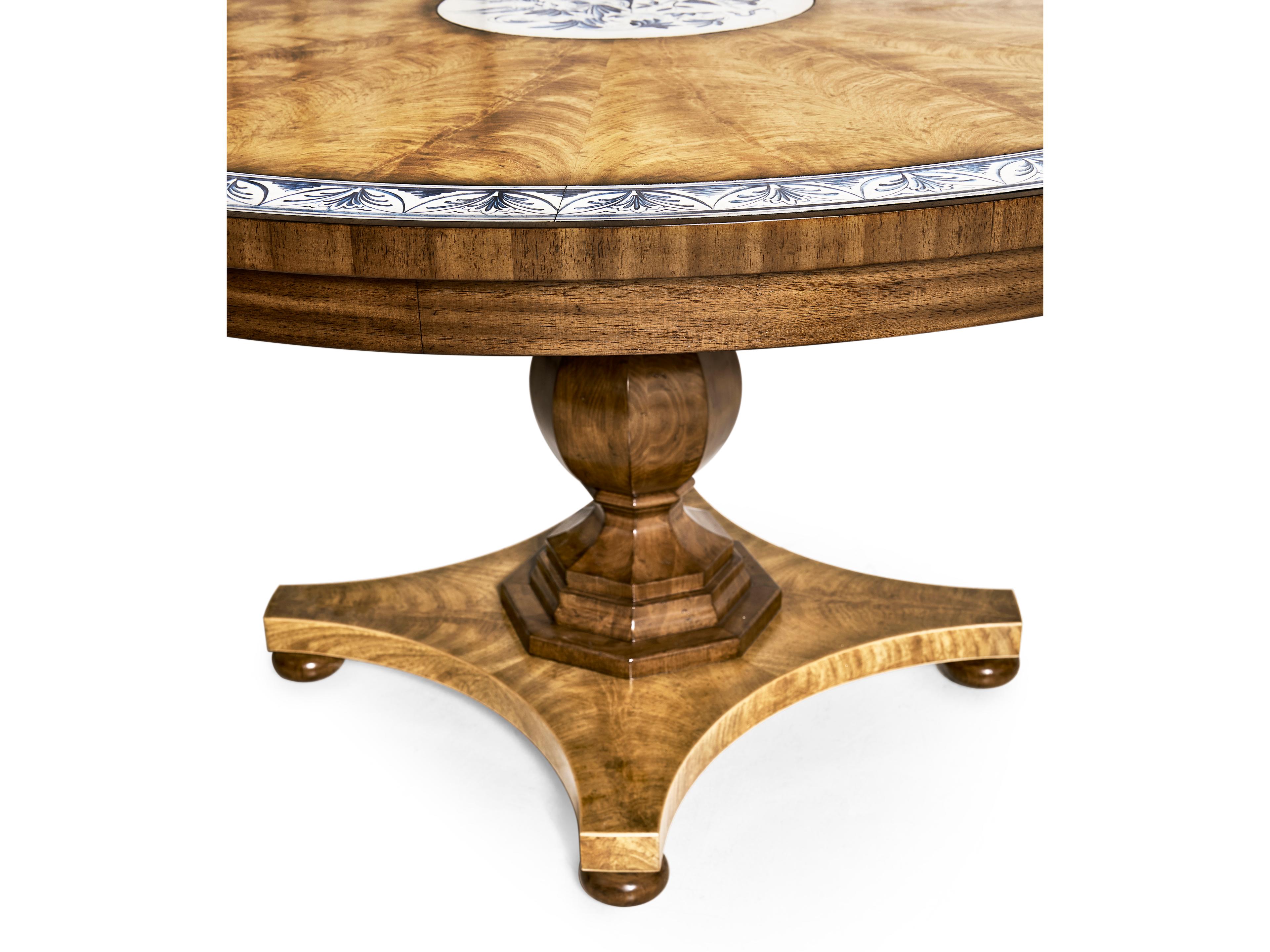 Jonathan Charles Jc Traditional Round Wood Delf Cerejeira Dining Table