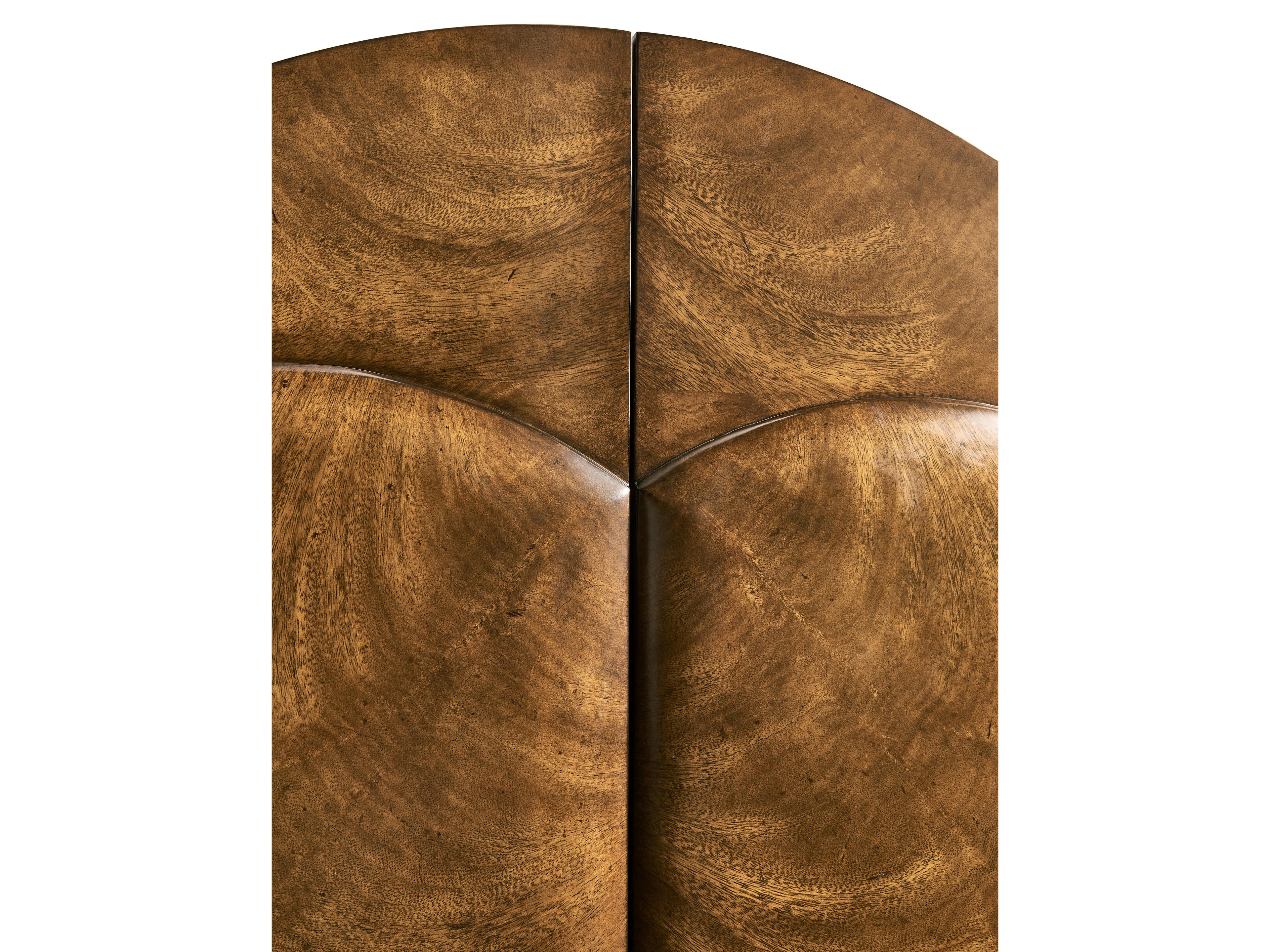 Jonathan Charles Jacques Brown Mahogany Wood Natural Cerejeira Bar Cabinet