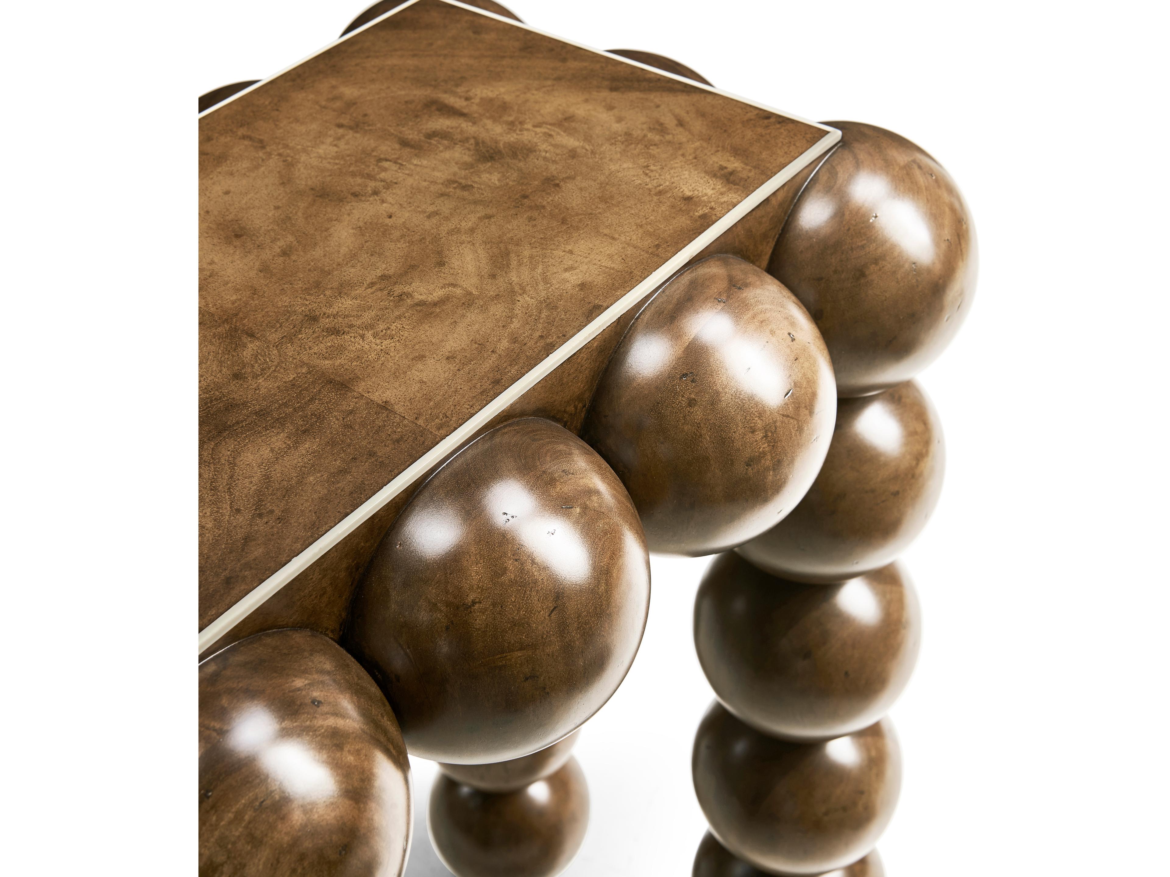 Jonathan Charles Jc Modern Rectangular Wood Brown Mahogany Console Table