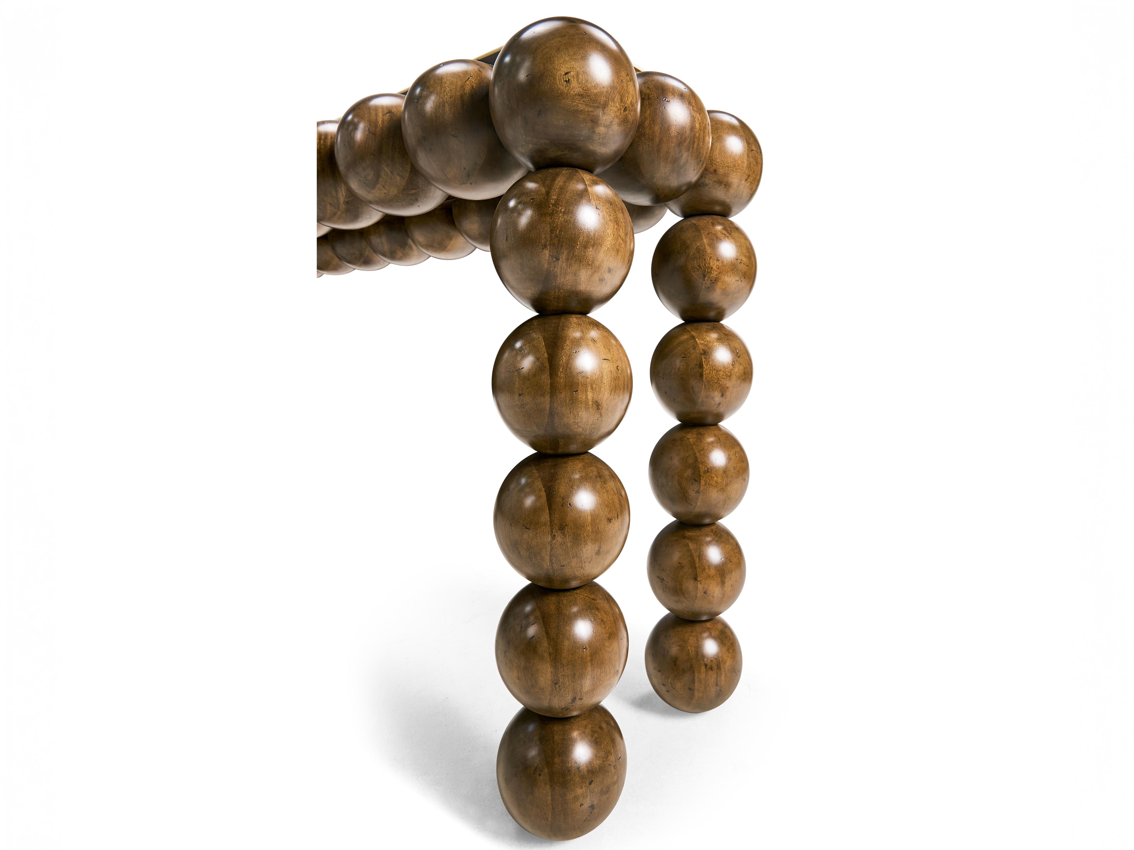 Jonathan Charles Jc Modern Rectangular Wood Brown Mahogany Console Table