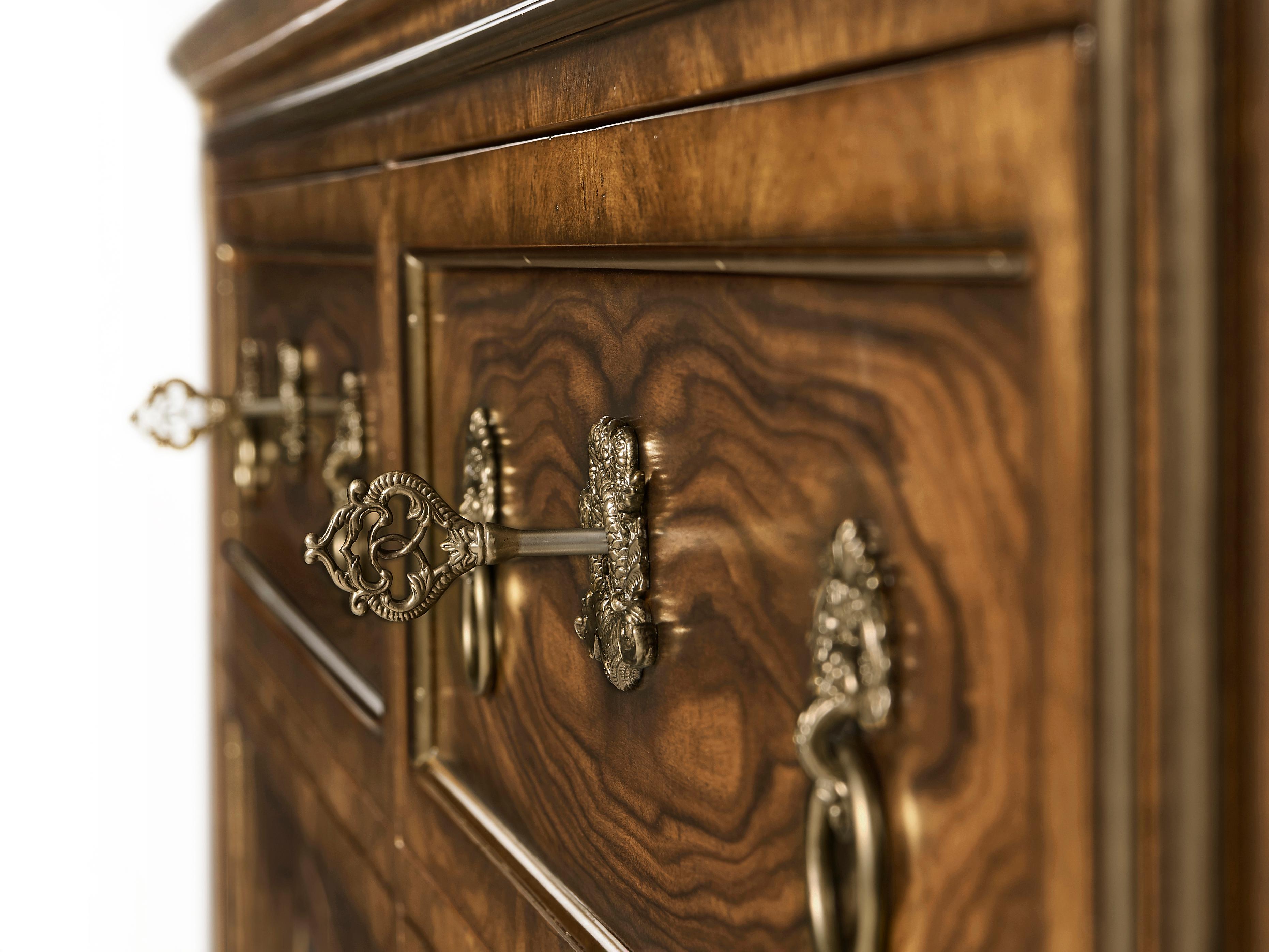 Jonathan Charles Viceroy 6-Drawers Mahogany Wood Double Dresser