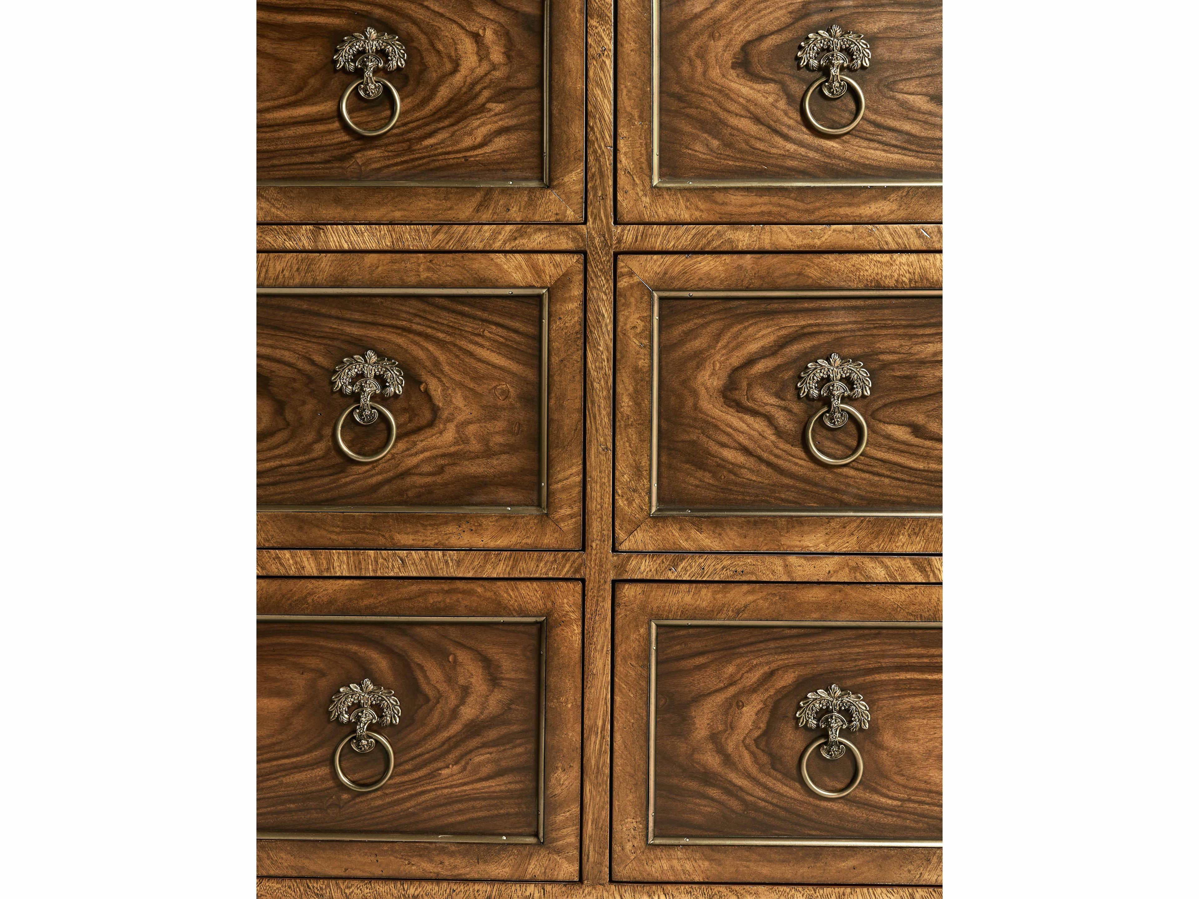 Jonathan Charles Viceroy 6-Drawers Mahogany Wood Double Dresser