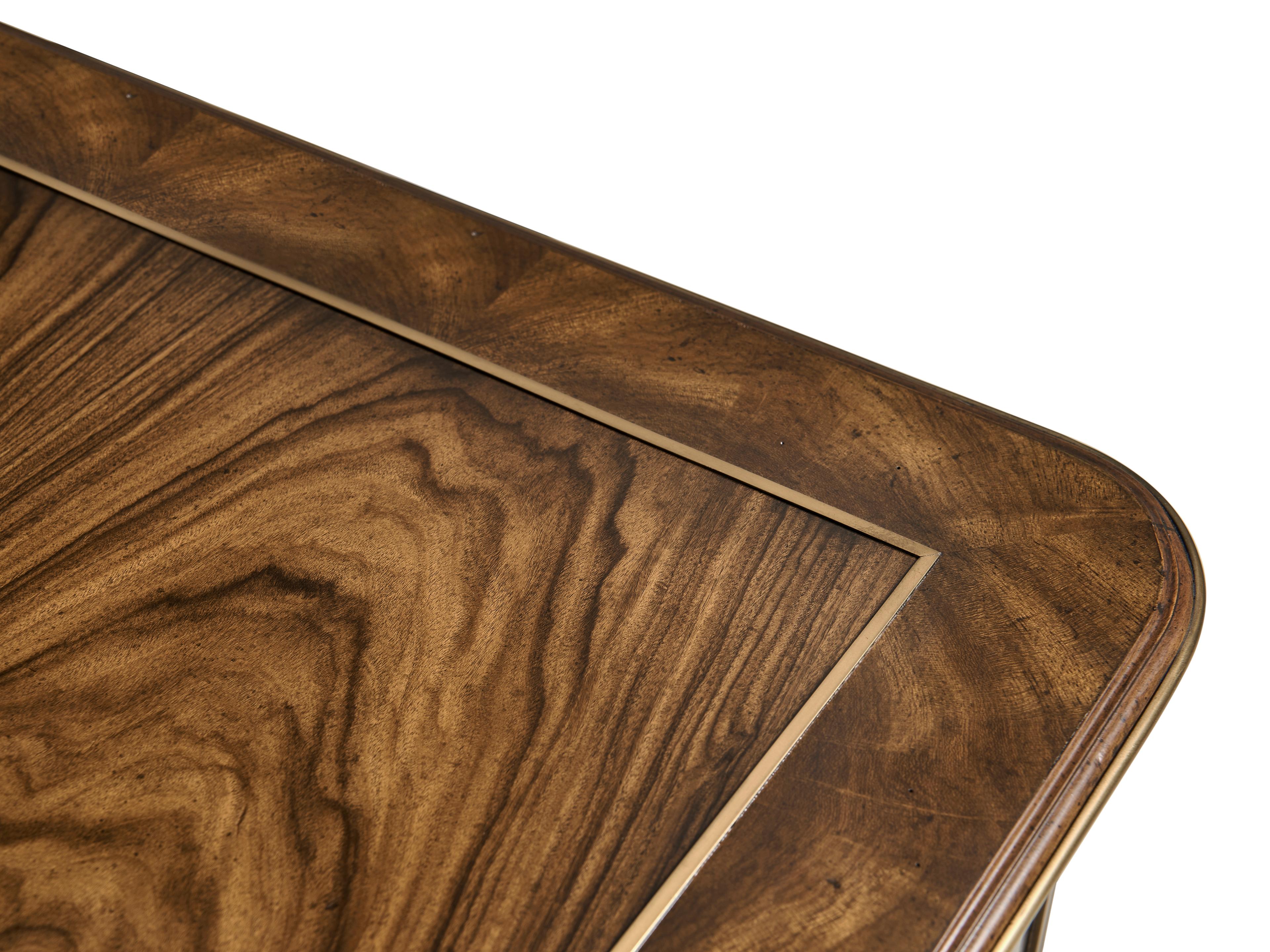 Jonathan Charles Viceroy 3-Drawers Mahogany Wood Nightstand