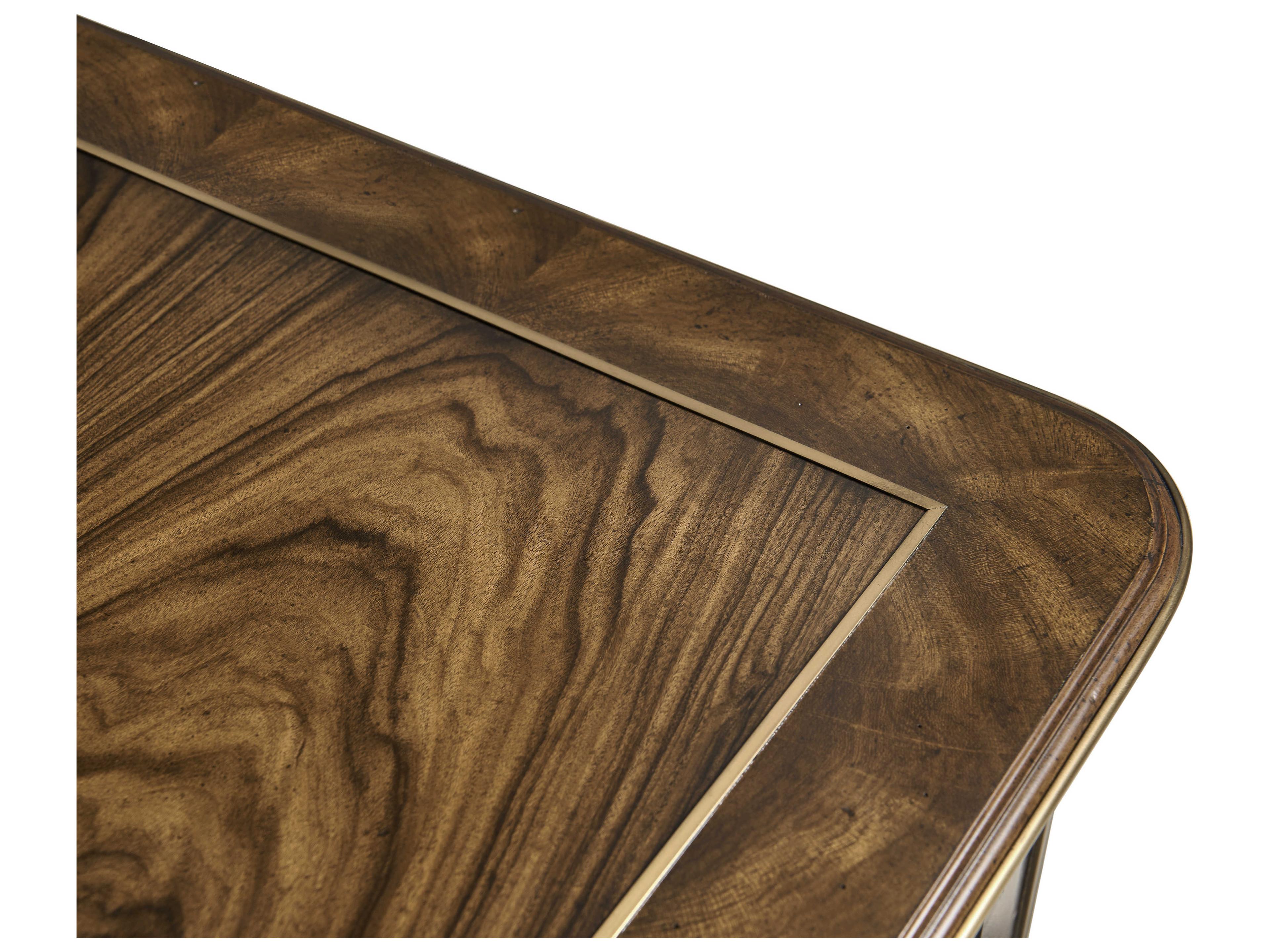 Jonathan Charles Viceroy 3-Drawers Mahogany Wood Nightstand