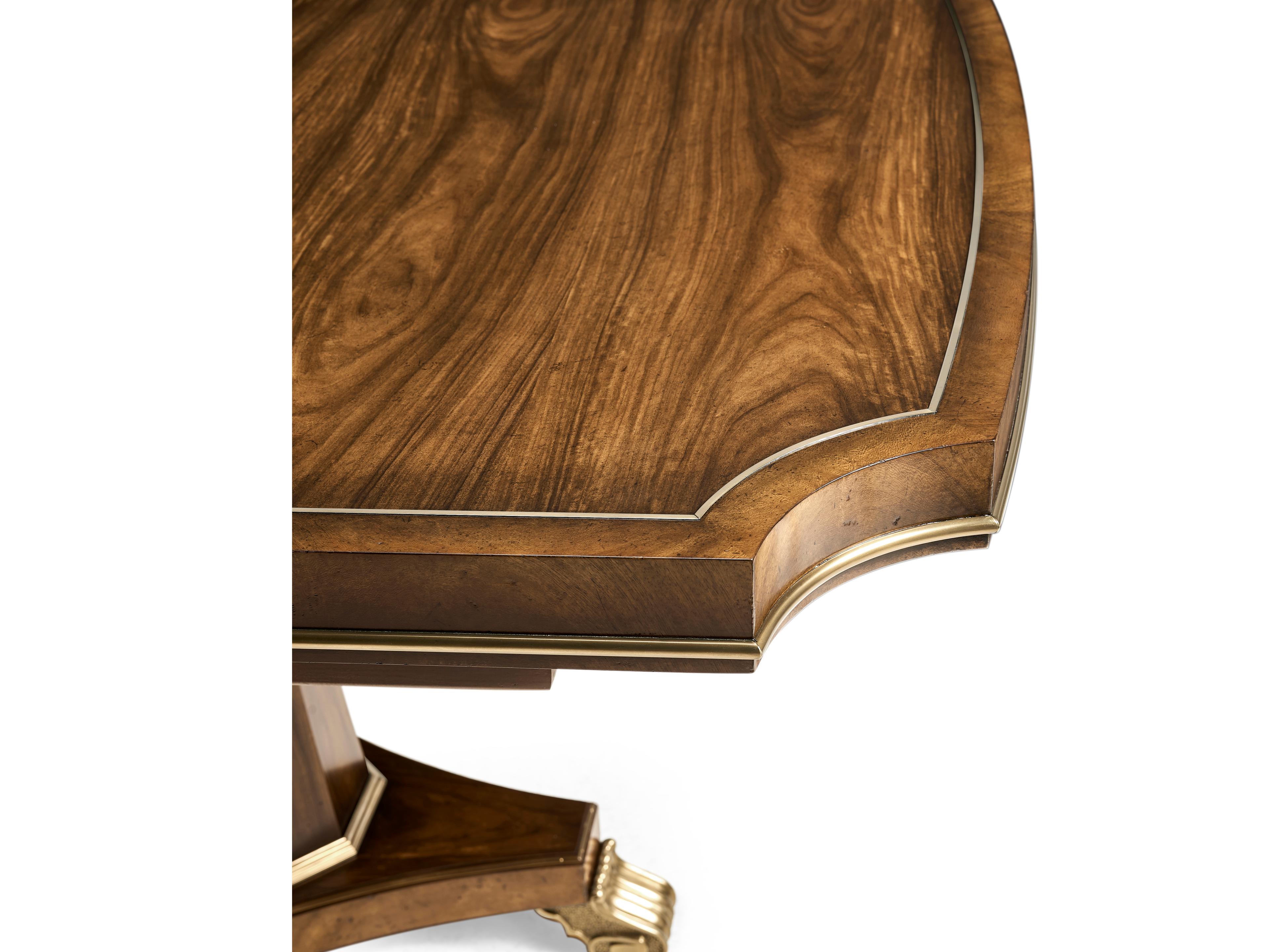 Jonathan Charles Viceroy Rectangular Wood Brown Santos Dining Table