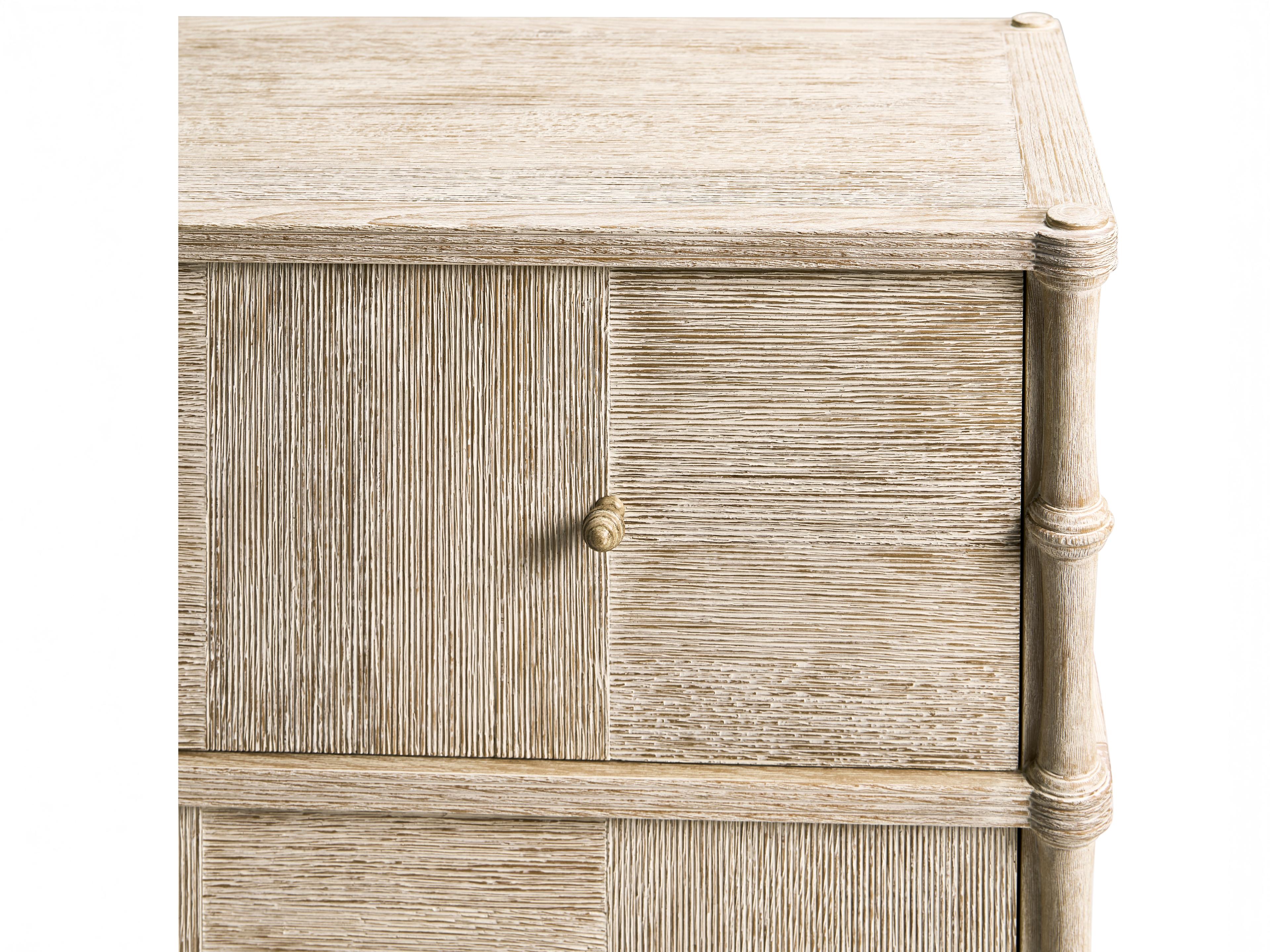 Jonathan Charles William Yeoward 6-Drawers Beige Oak Wood Double Dresser