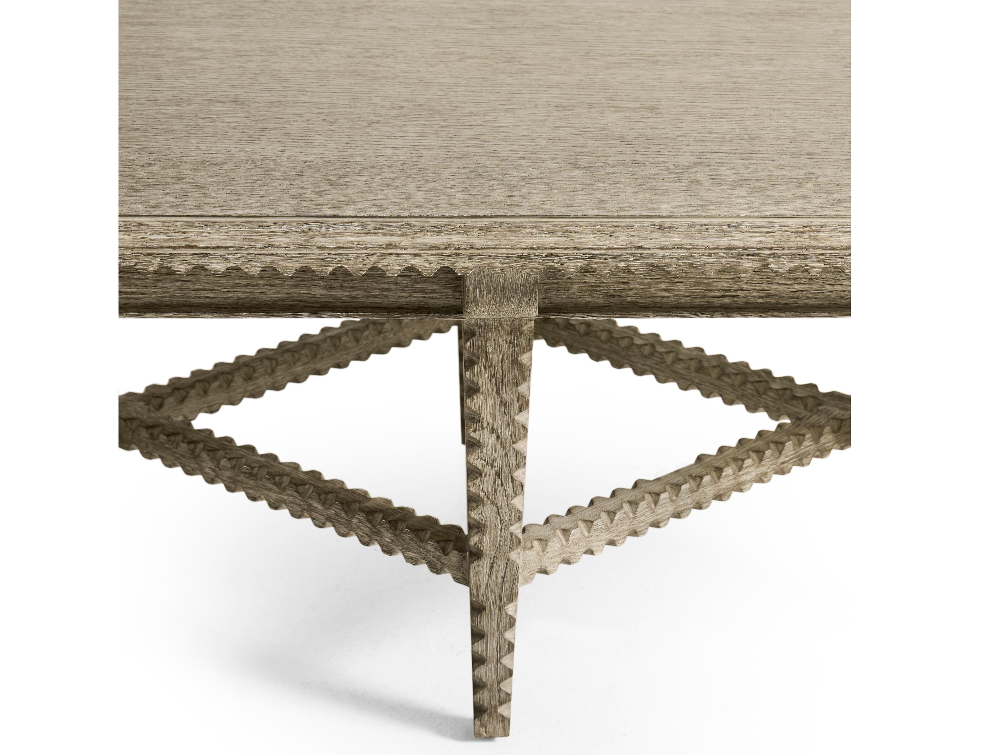 Jonathan Charles William Yeoward Rectangular Wood Greyed Oak Coffee Table