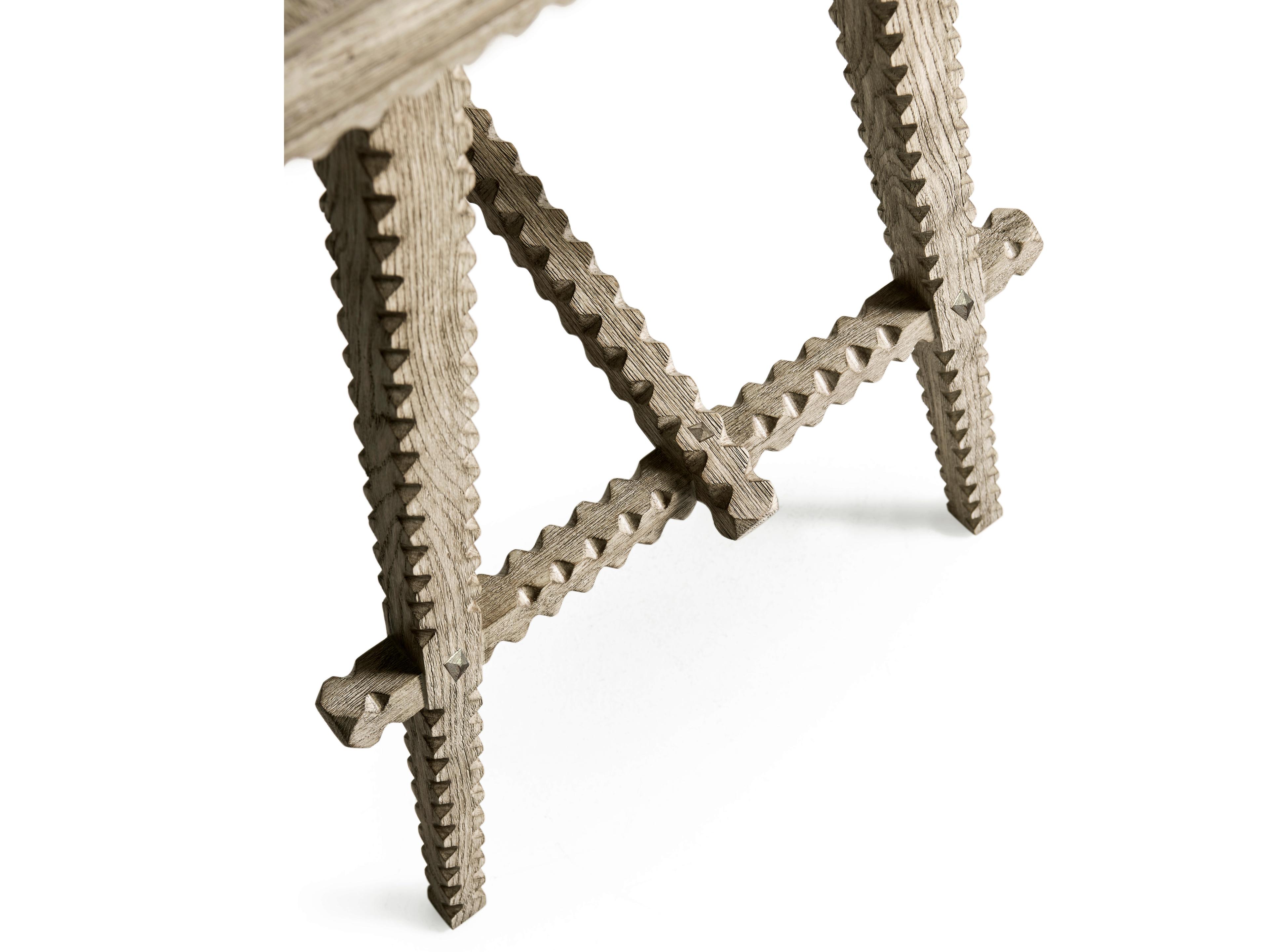 Jonathan Charles William Yeoward Rectangular Wood Greyed Oak Console Table