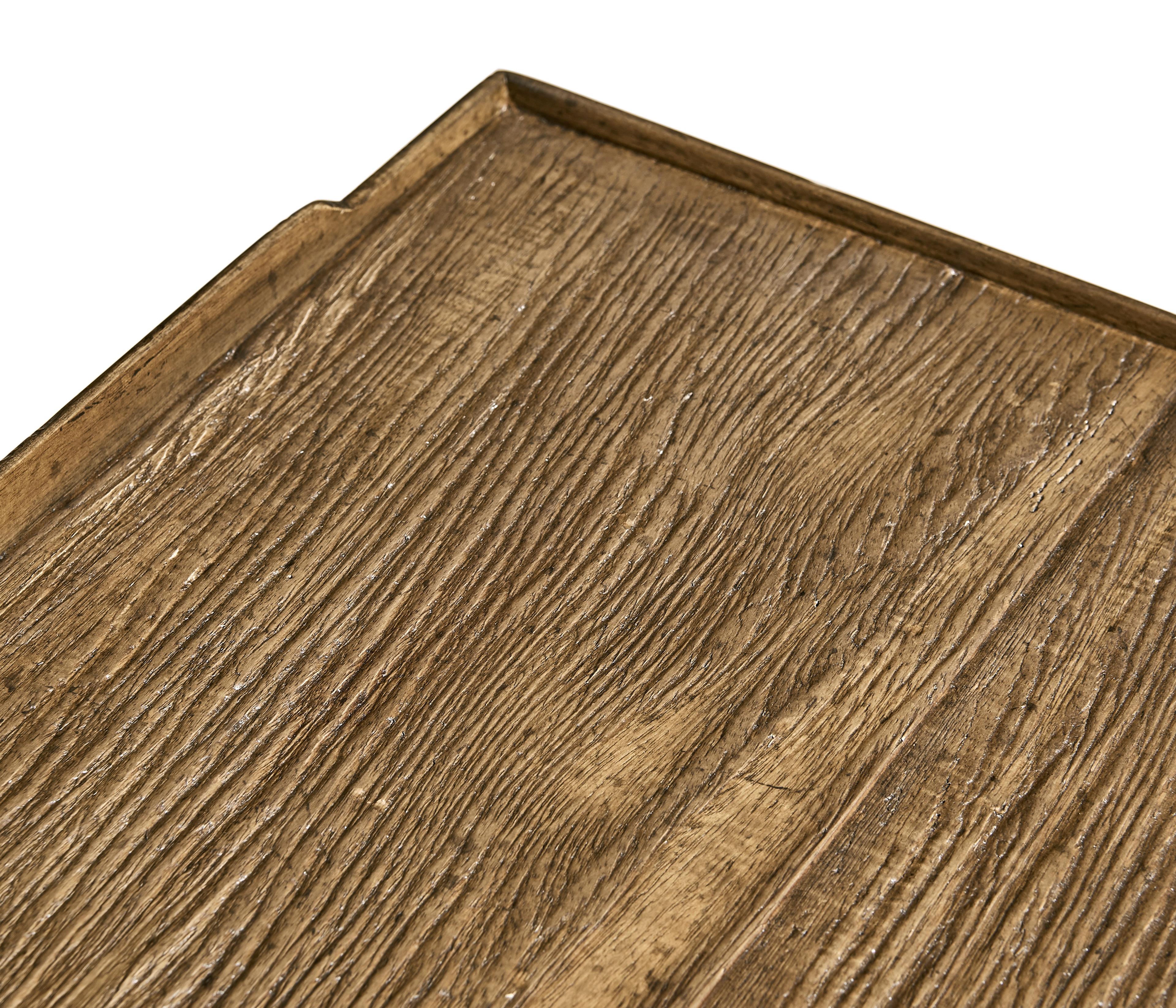 Jonathan Charles Jc Casual Square Driftwood End Table