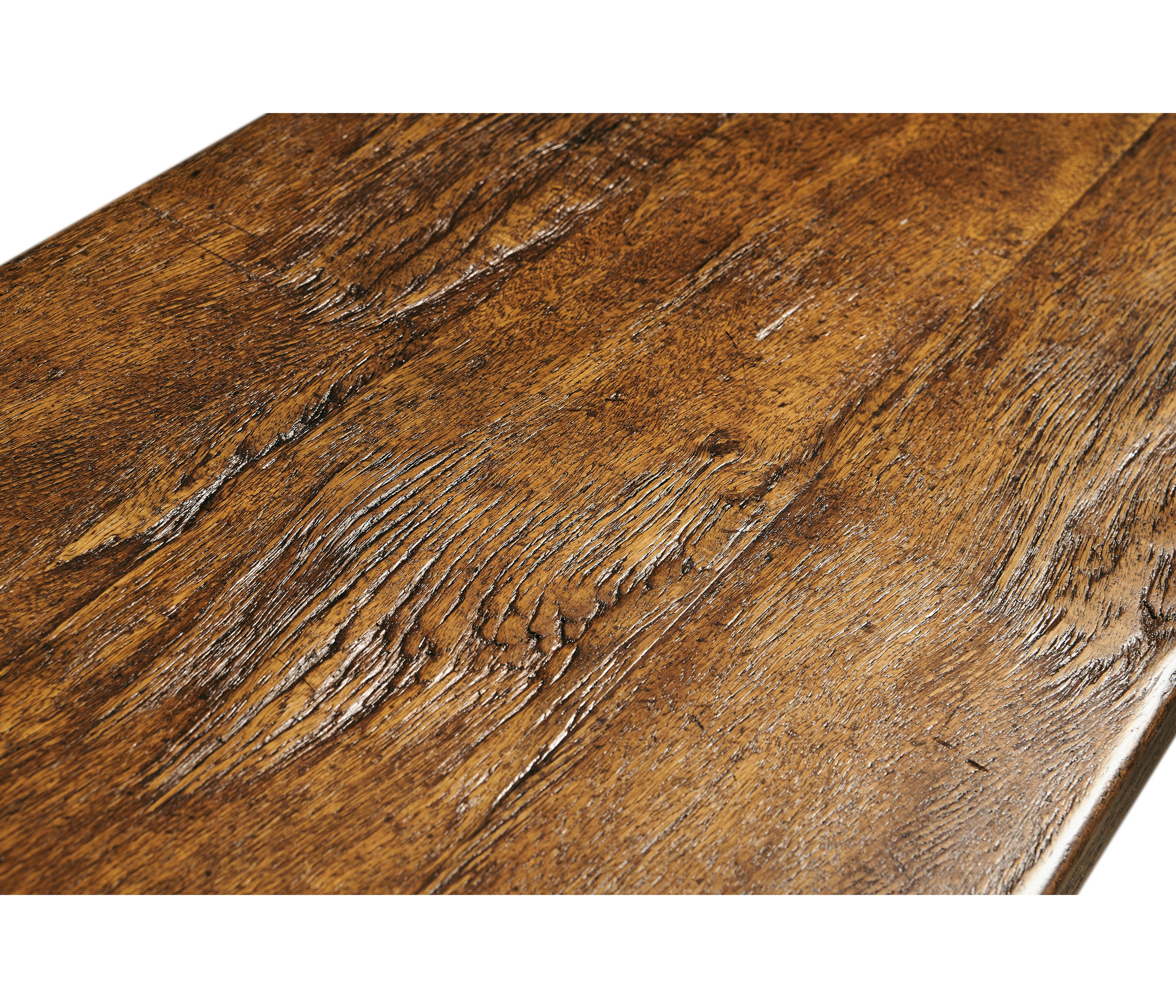 Jonathan Charles Casually Country Rectangular Wood Farmhouse Walnut Console Table