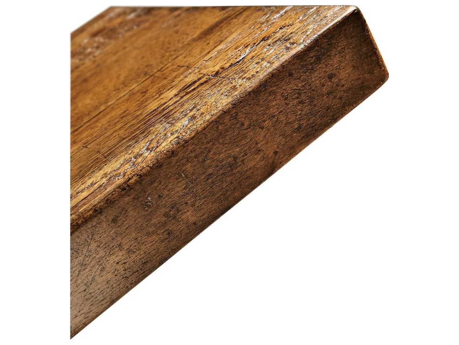 Jonathan Charles Casually Country Rectangular Wood Farmhouse Walnut Console Table