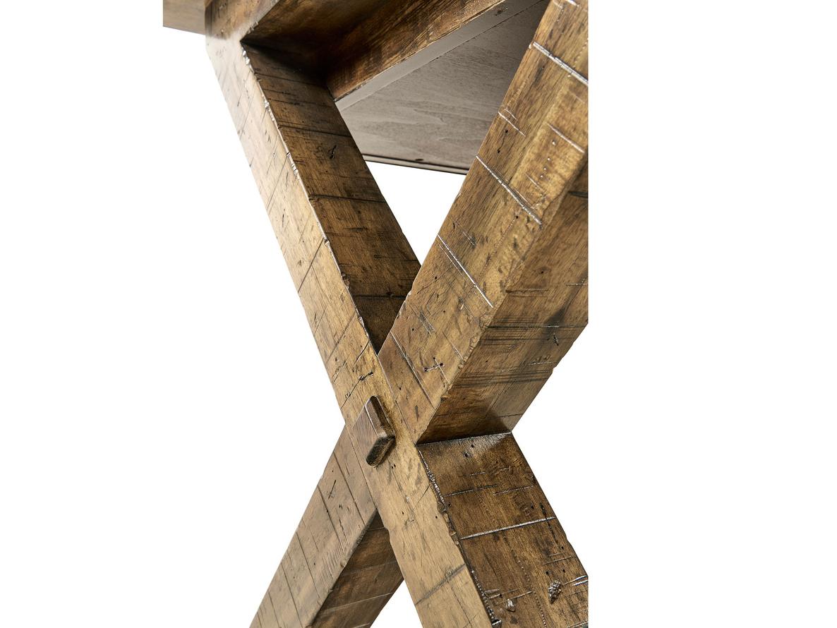 Jonathan Charles Jc Casual Driftwood Brown Acacia Wood Writing Desk