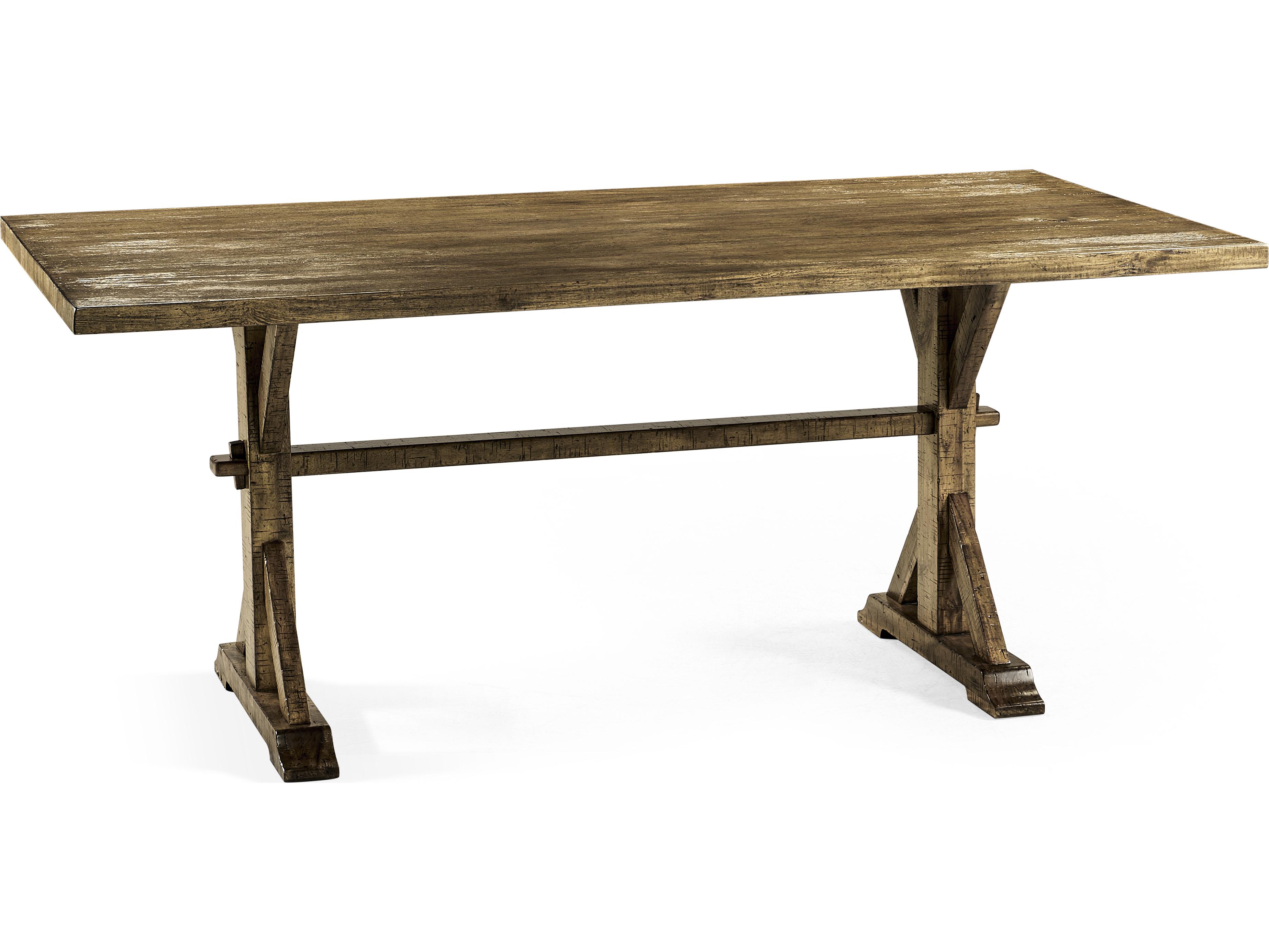 Jonathan Charles Jc Casual Rectangular Driftwood Dining Table