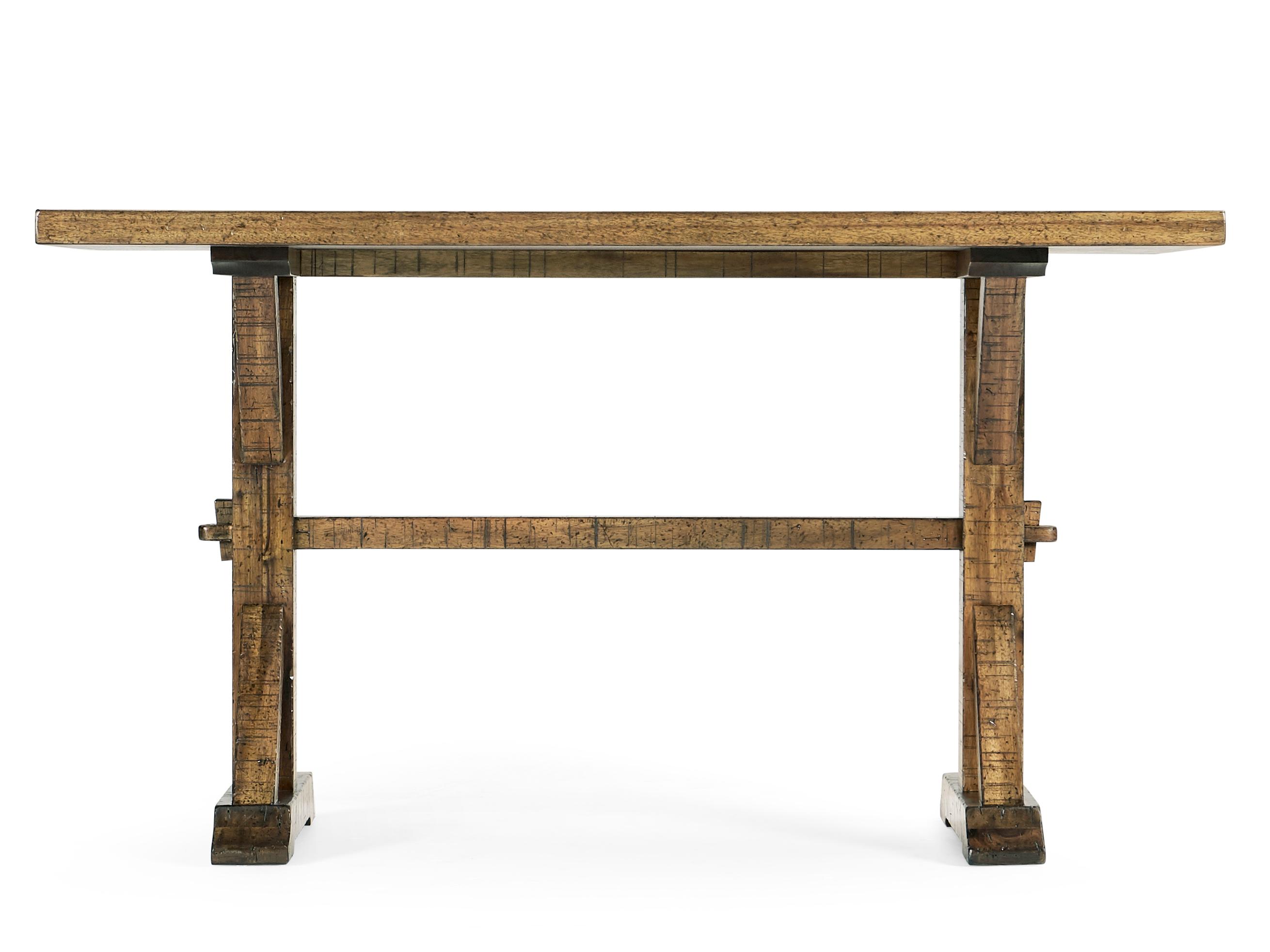 Jonathan Charles Jc Casual Rectangular Driftwood Dining Table