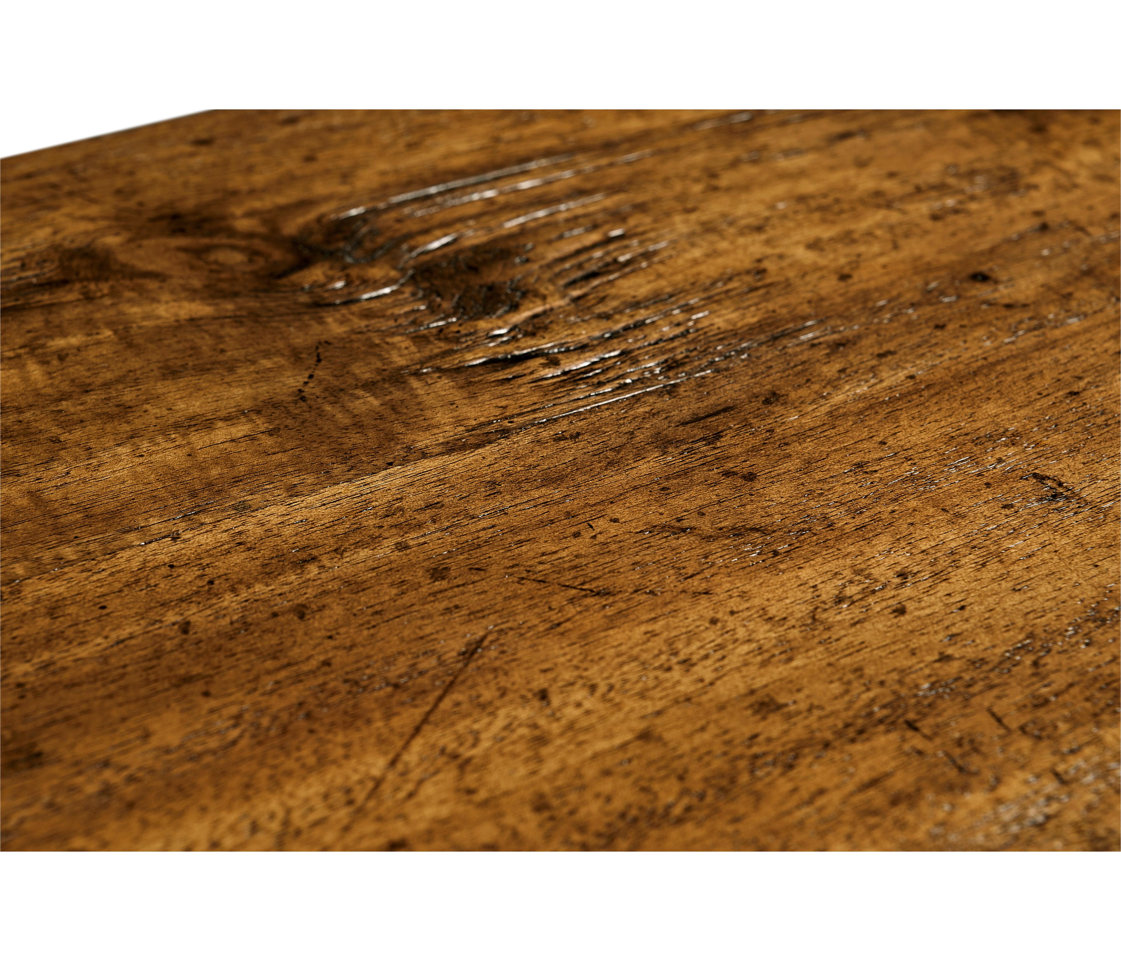 Jonathan Charles Jc Casual Rectangular Wood Country Farmhouse Walnut Console Table