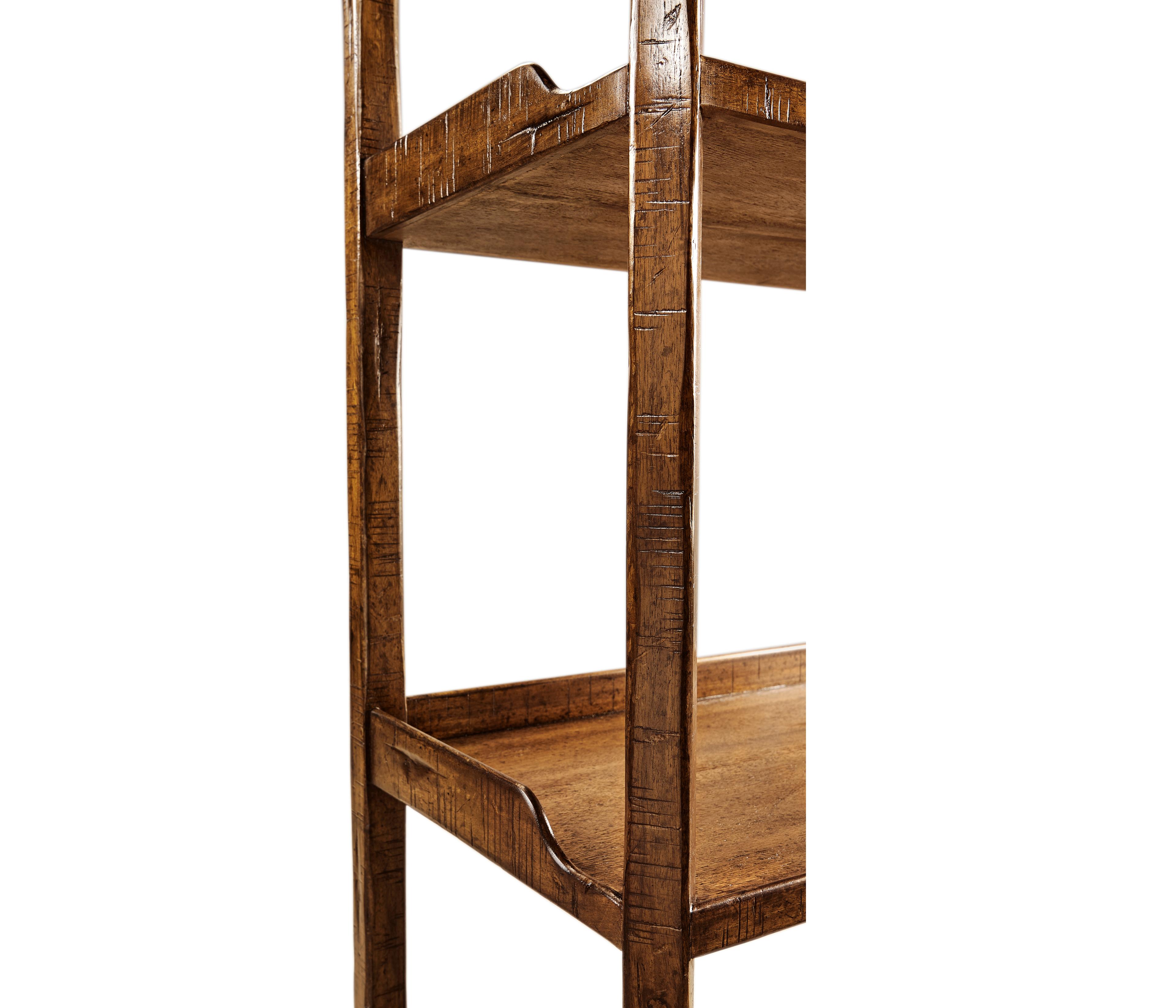 Jonathan Charles Jc Casual Accents Country Walnut Etagere