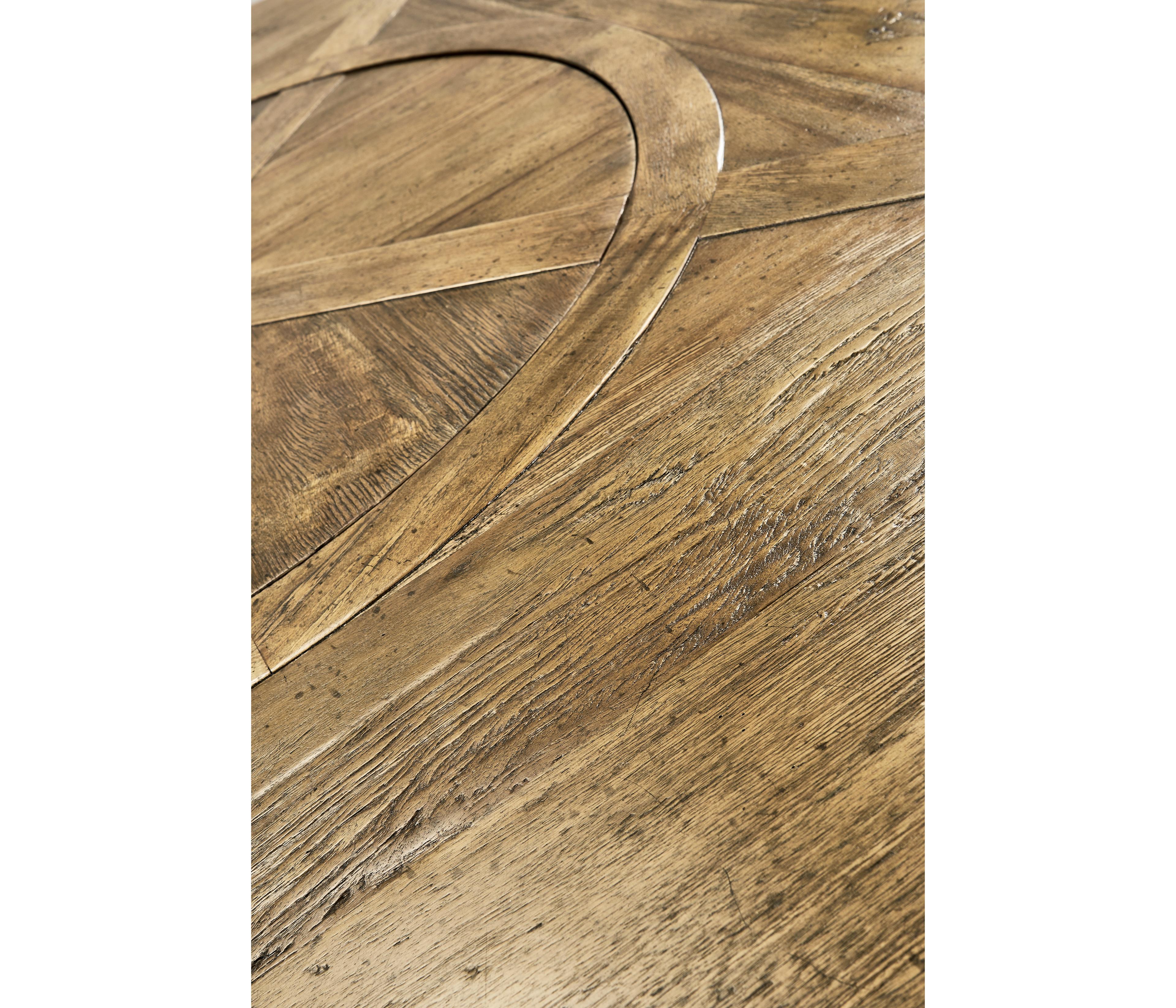 Jonathan Charles Jc Casual Round Driftwood Dining Table