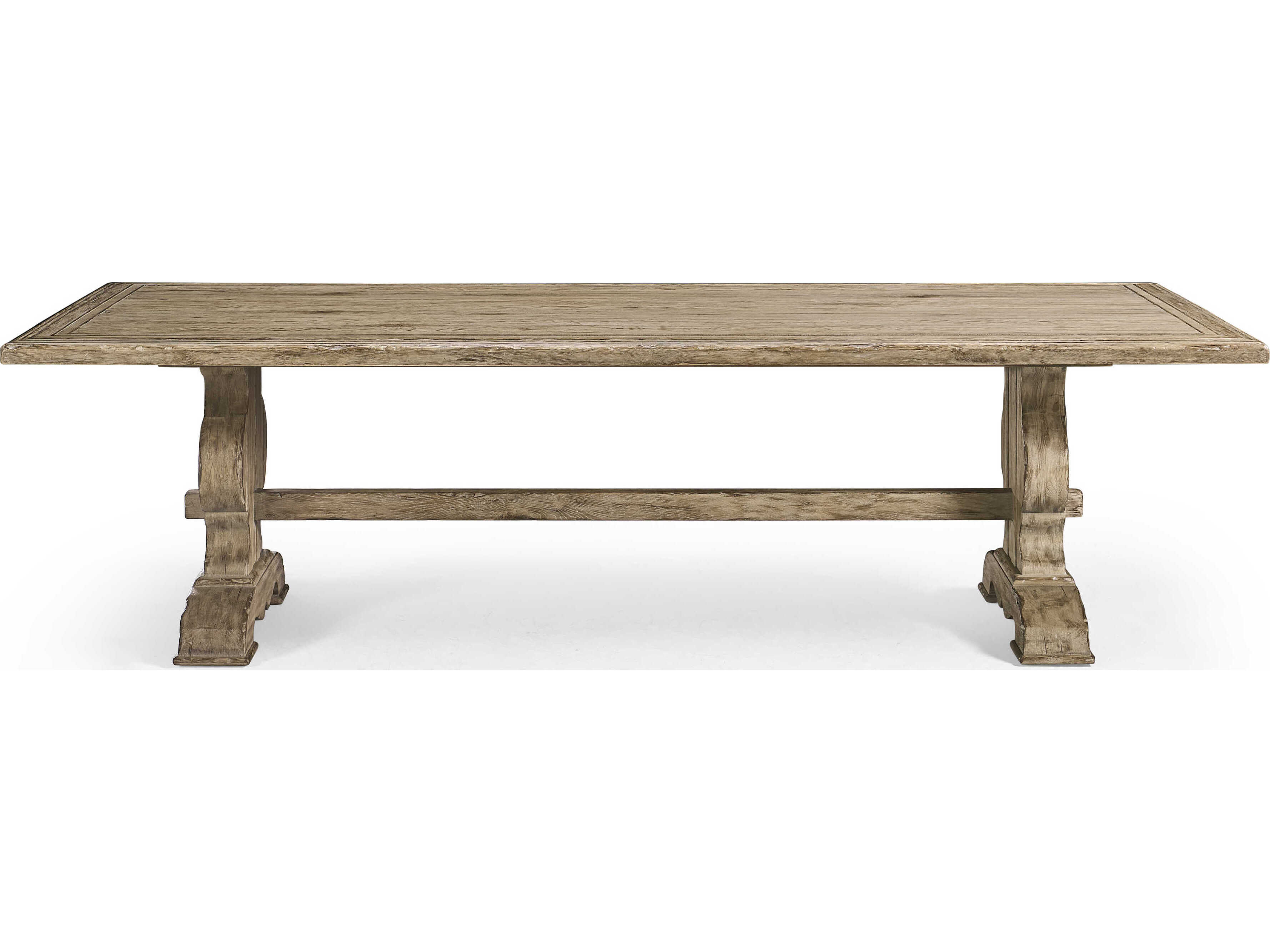 Jonathan Charles Sagehill Rectangular Wood Timberon Grey Oak Dining Table