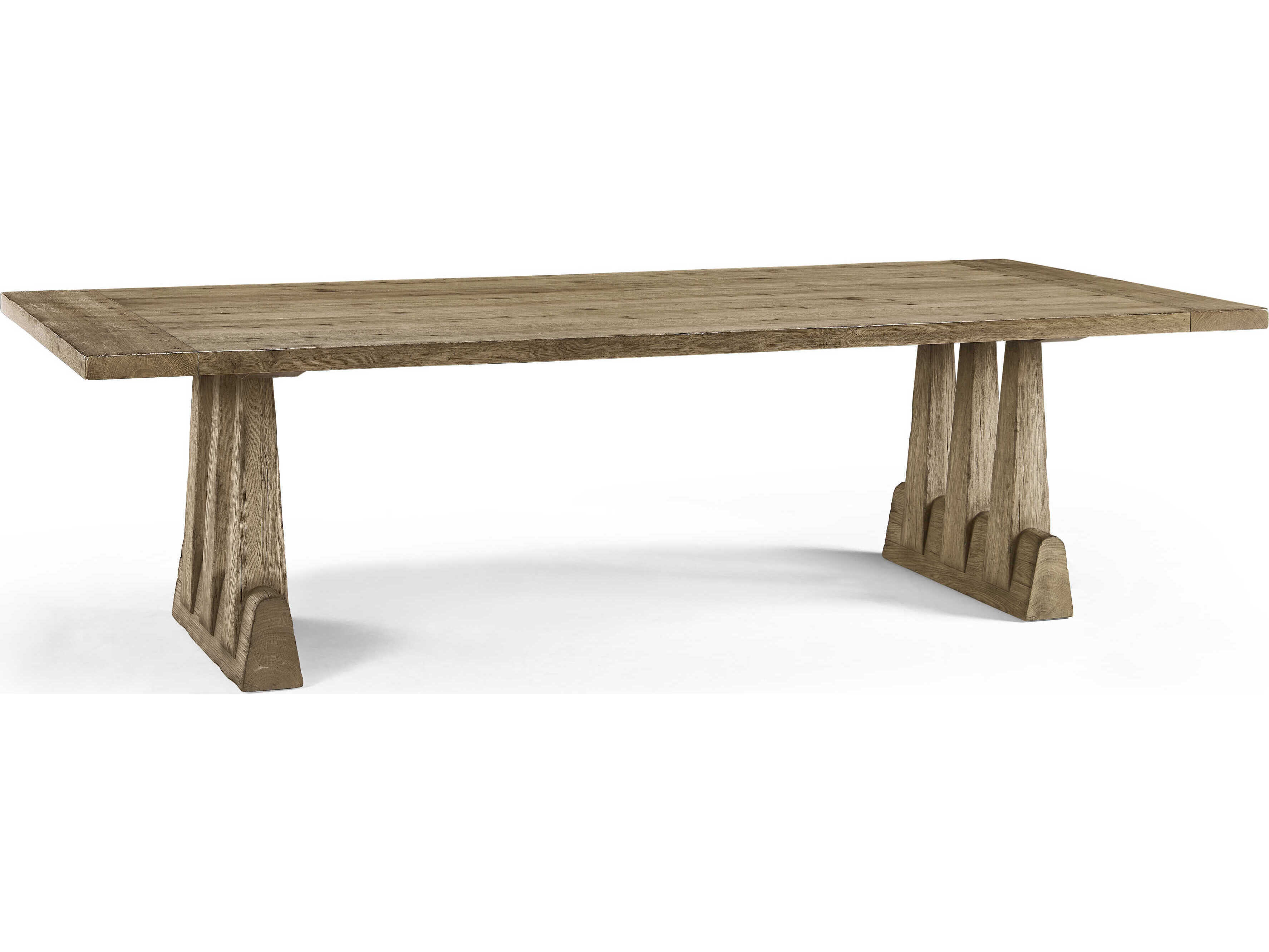 Jonathan Charles Echo Canyon Rectangular Wood Faded Oak Dining Table