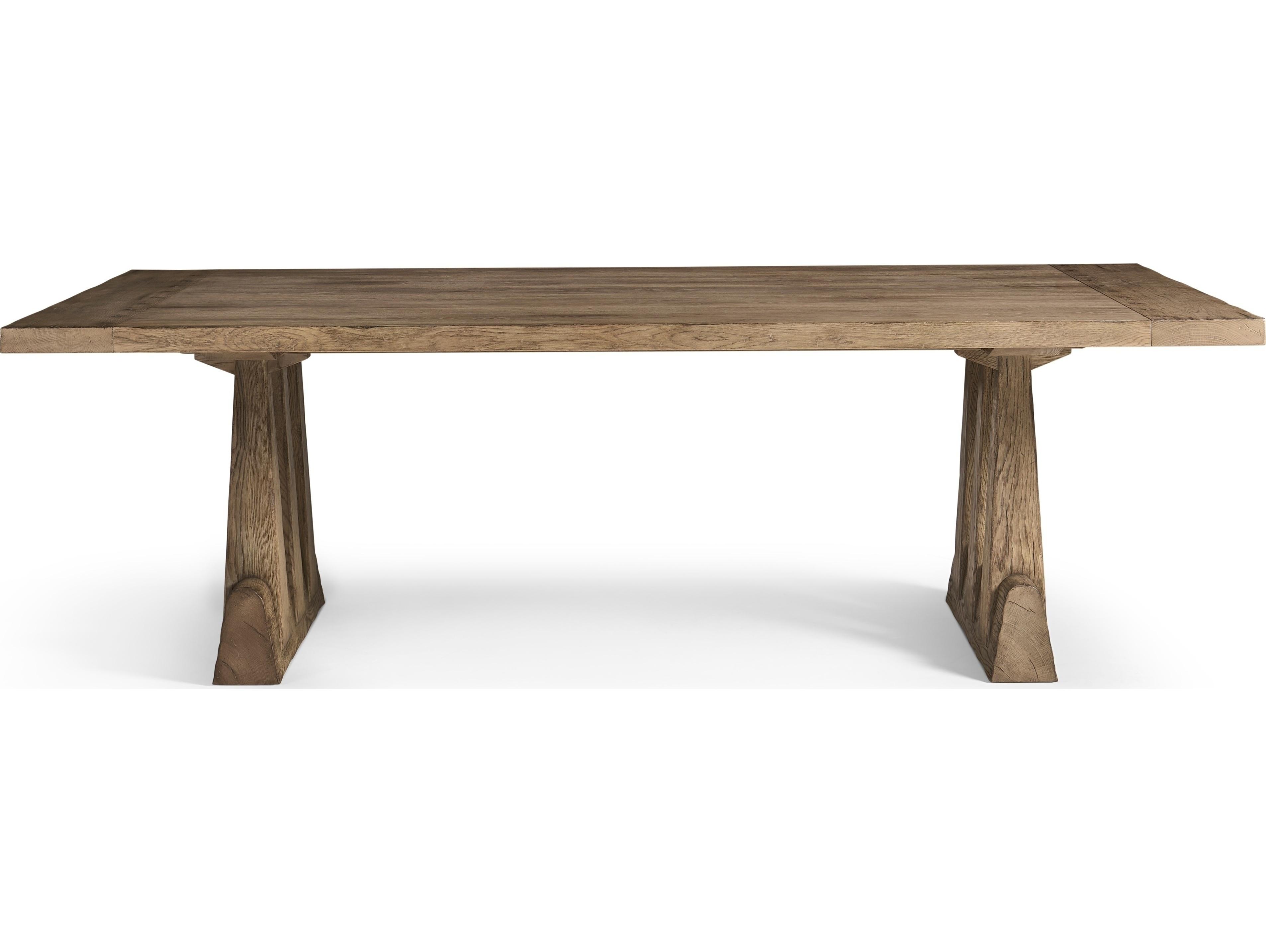 Jonathan Charles Echo Canyon Rectangular Wood Faded Oak Dining Table