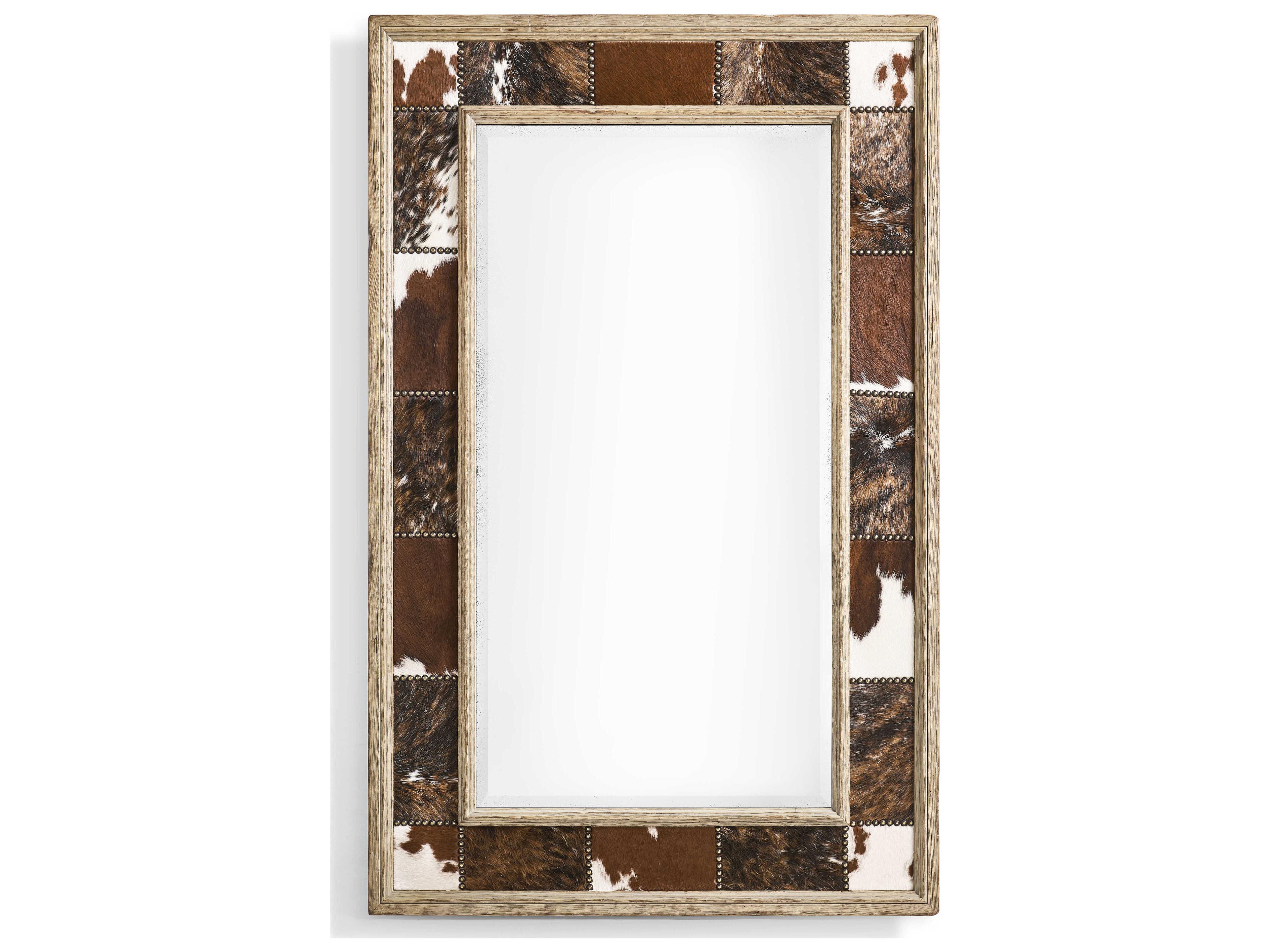 Jonathan Charles Sagehill Timberon Grey Oak Dresser Mirror Rectangular