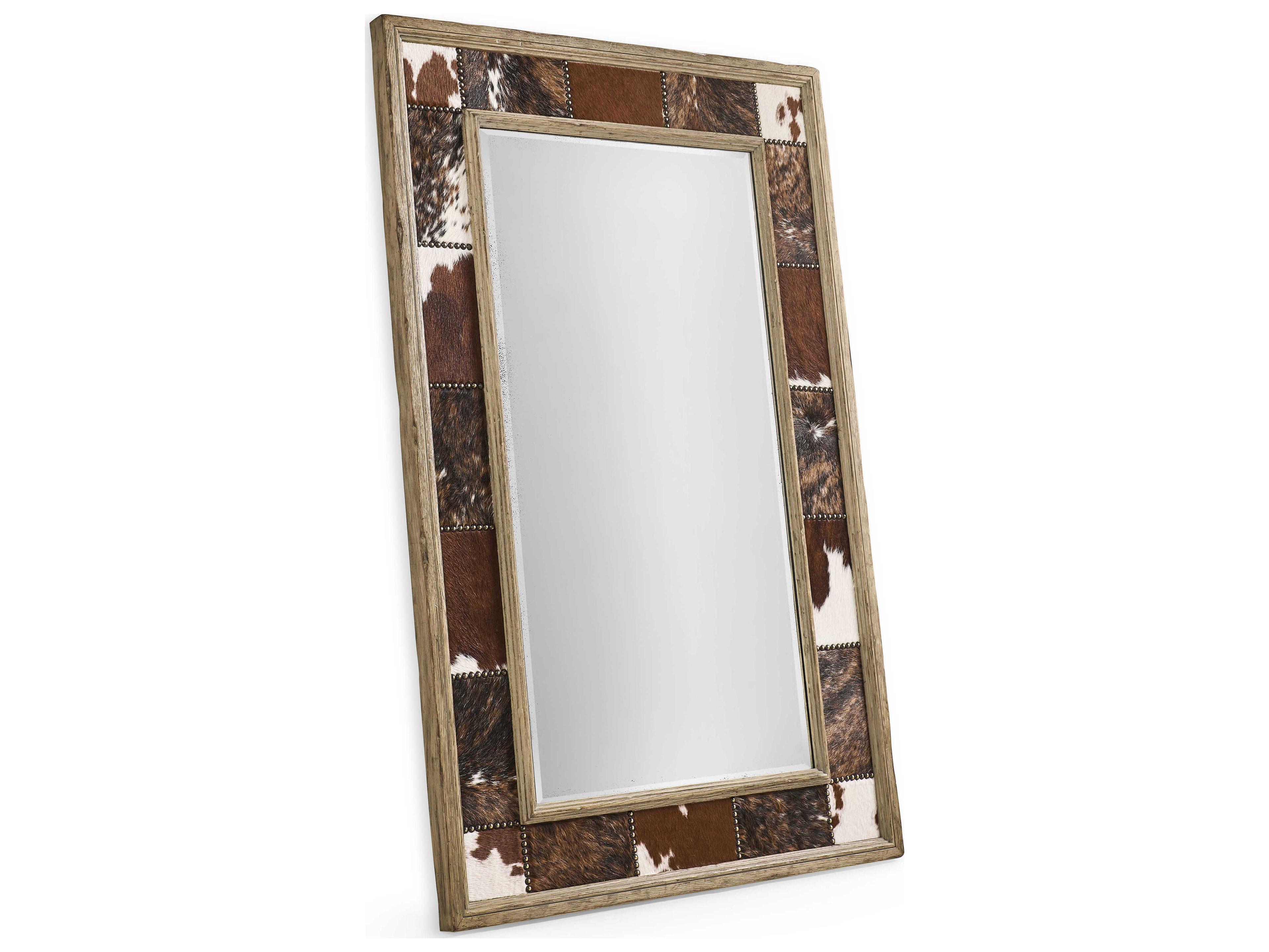 Jonathan Charles Sagehill Timberon Grey Oak Dresser Mirror Rectangular