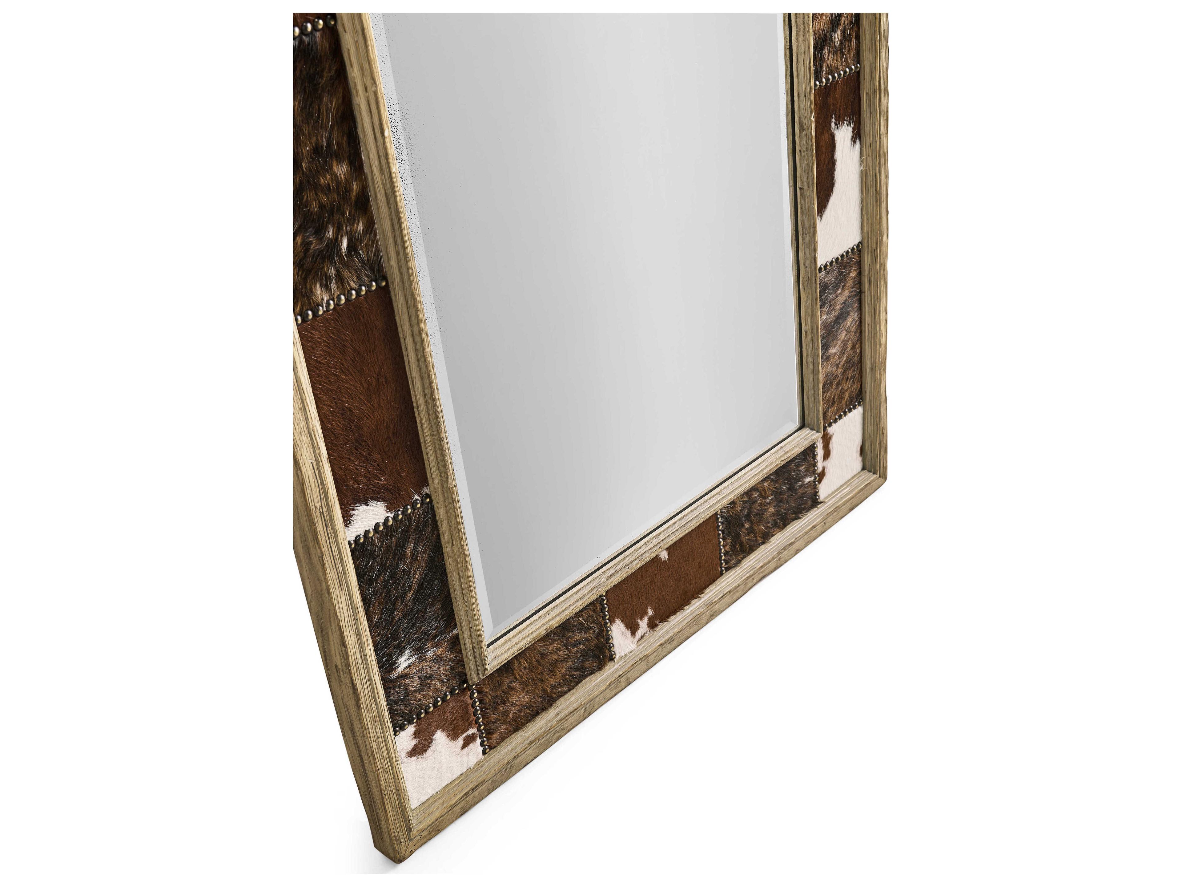 Jonathan Charles Sagehill Timberon Grey Oak Dresser Mirror Rectangular