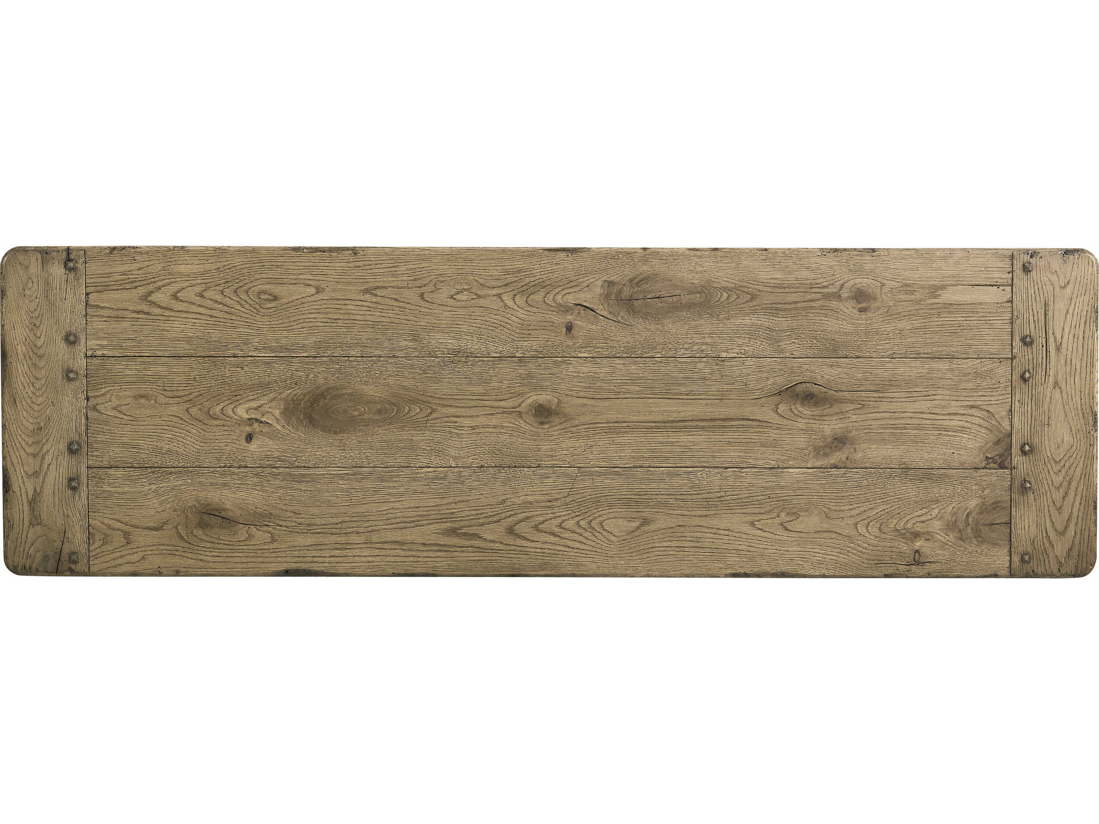 Jonathan Charles Echo Canyon Rectangular Wood Faded Oak Console Table