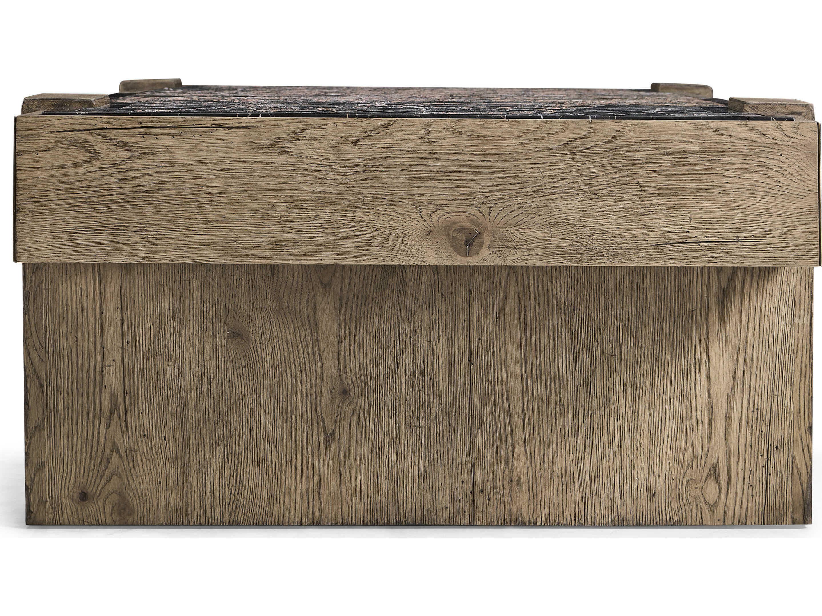 Jonathan Charles Echo Canyon Rectangular Marble Faded Oak Coffee Table