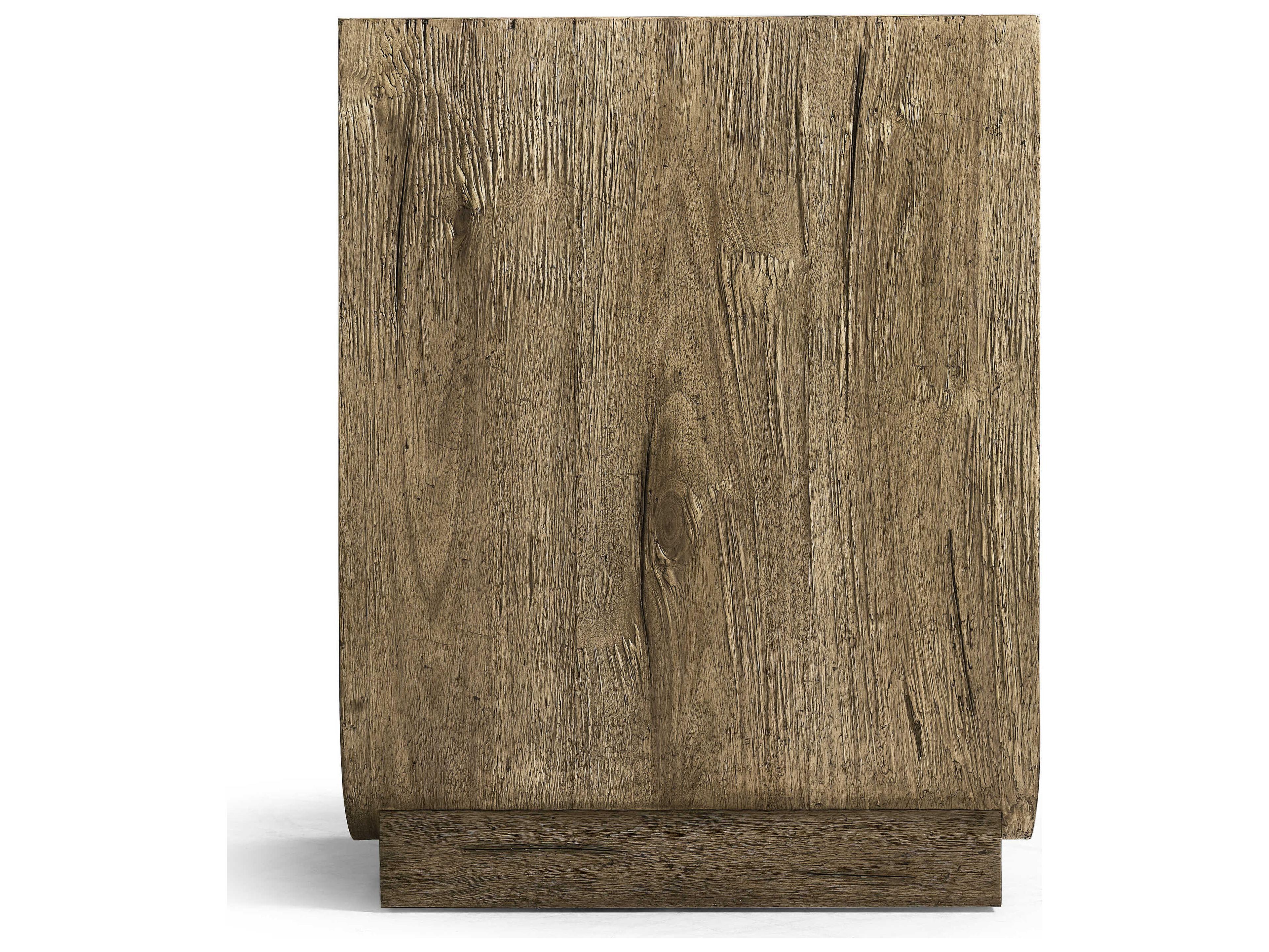 Jonathan Charles Stone Ridge 1-Drawer Brown Acacia Wood Nightstand