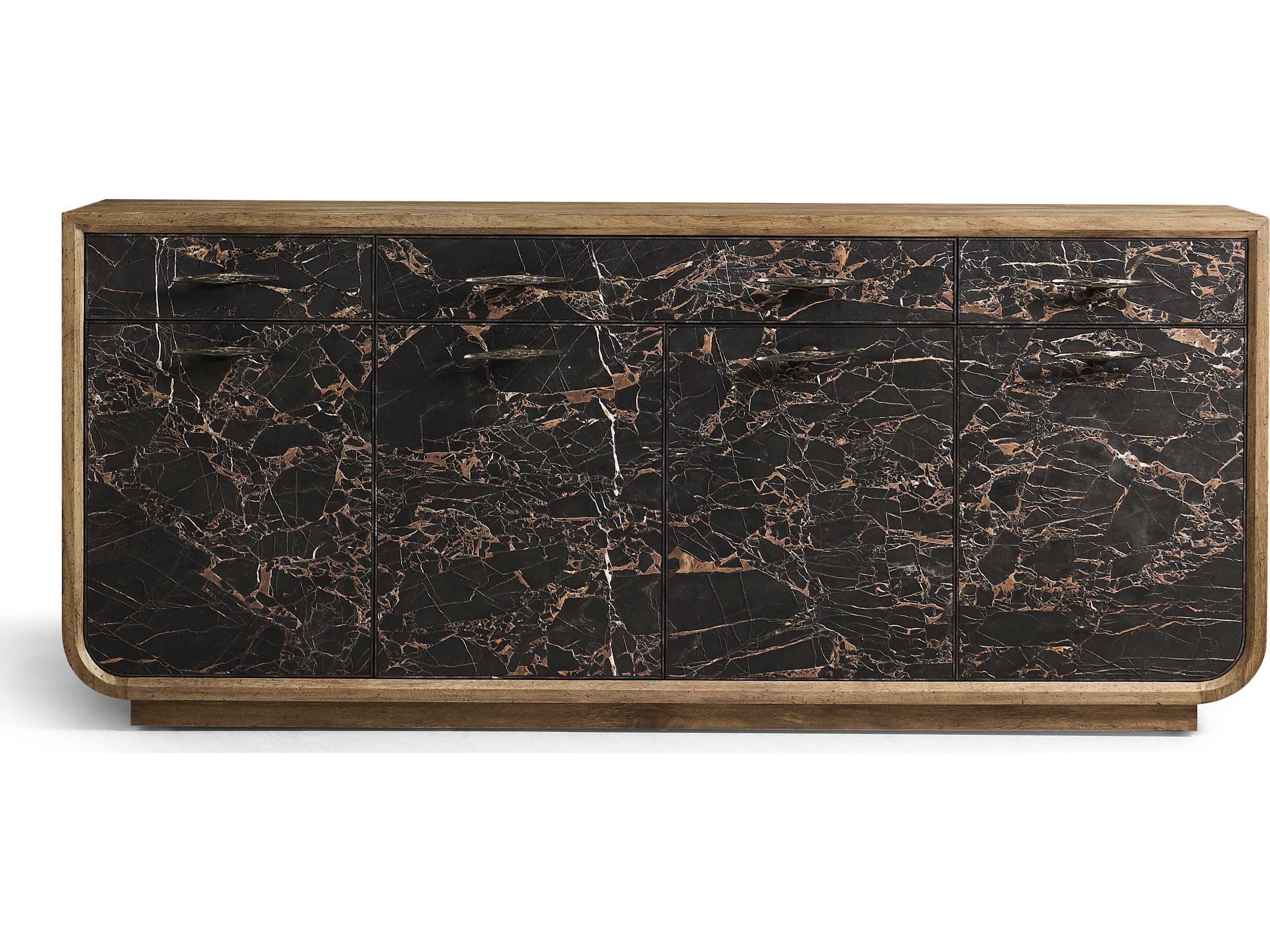 Jonathan Charles Stone Ridge 84" Acacia Wood Tully Light Sideboard