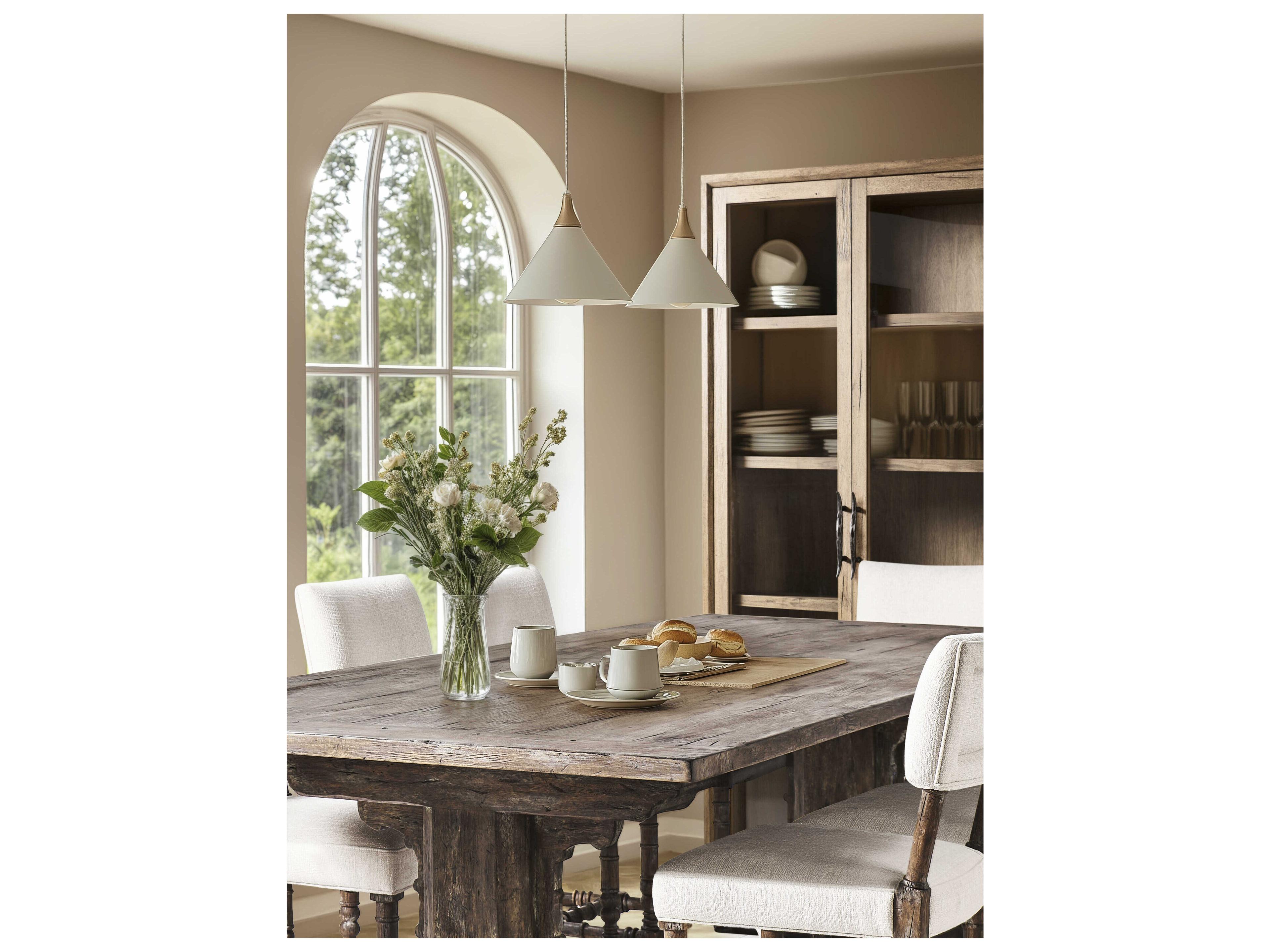 Jonathan Charles Stone Ridge Acacia Wood Tully Light Display Cabinet