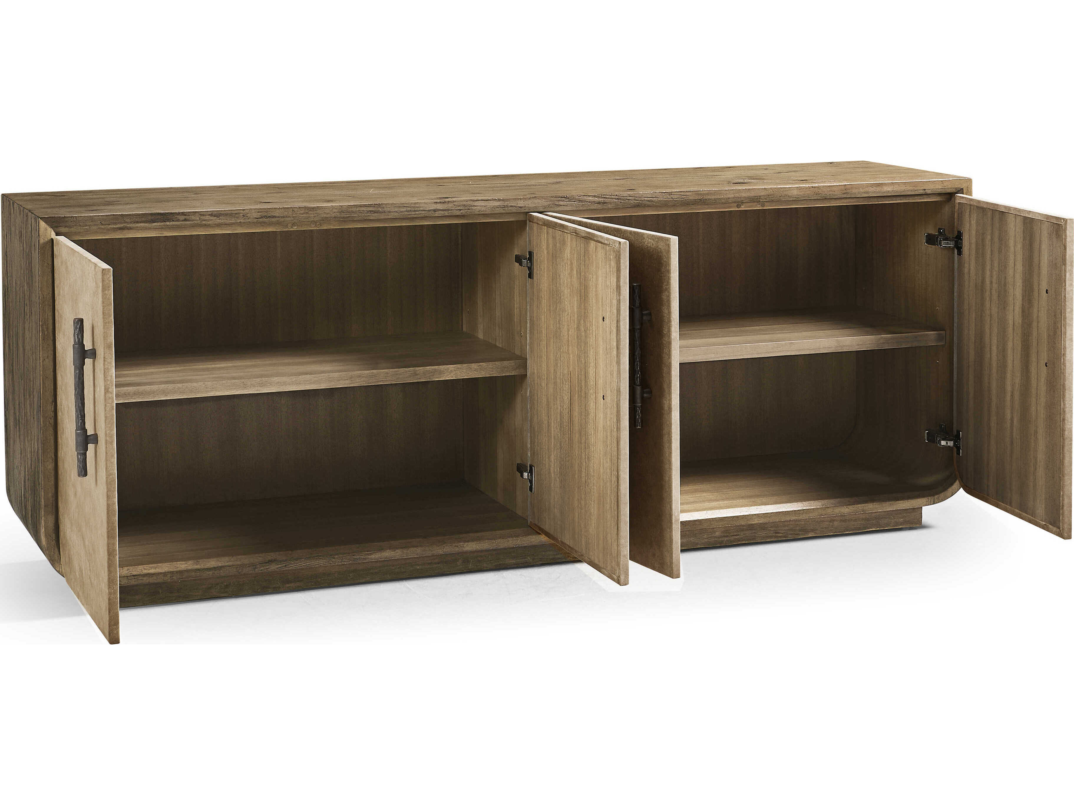 Jonathan Charles Stone Ridge 84" Acacia Wood Tully Light Sideboard